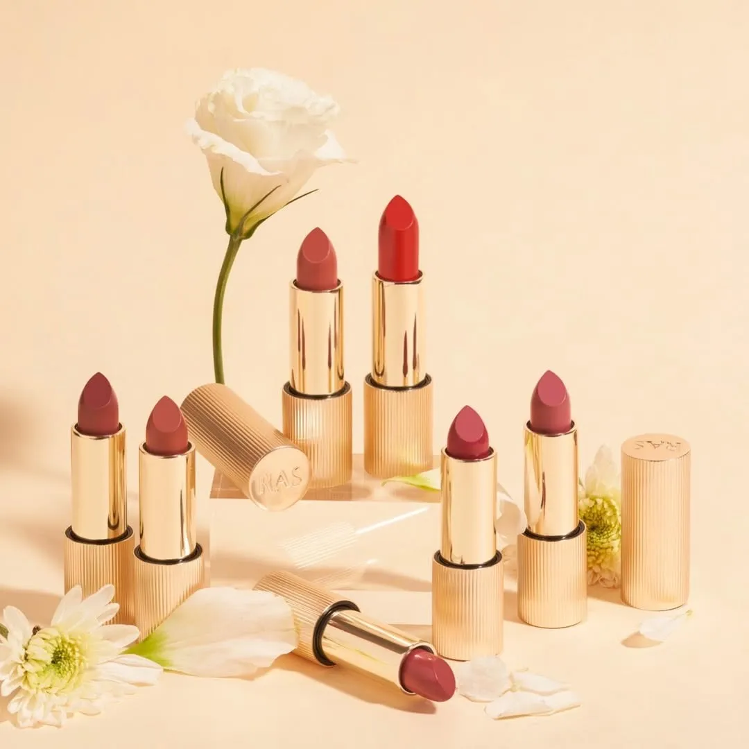 Lumiere Satin Matte Lipsticks, RAS Luxury Oils: Best for medium-to-deep skin tones