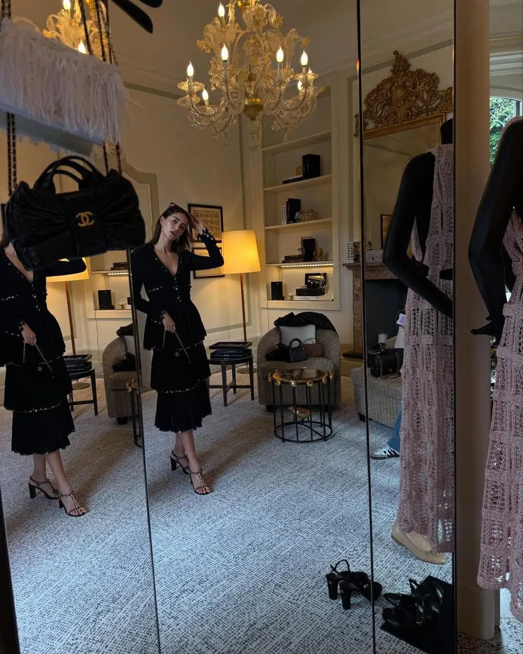 Ananya Panday photographed in Chanel as the brand’s first Indian ambassador