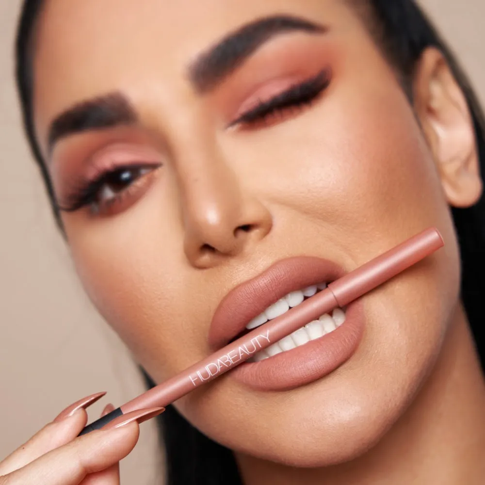 Lip contour from Huda Beauty, the best lip liner brand