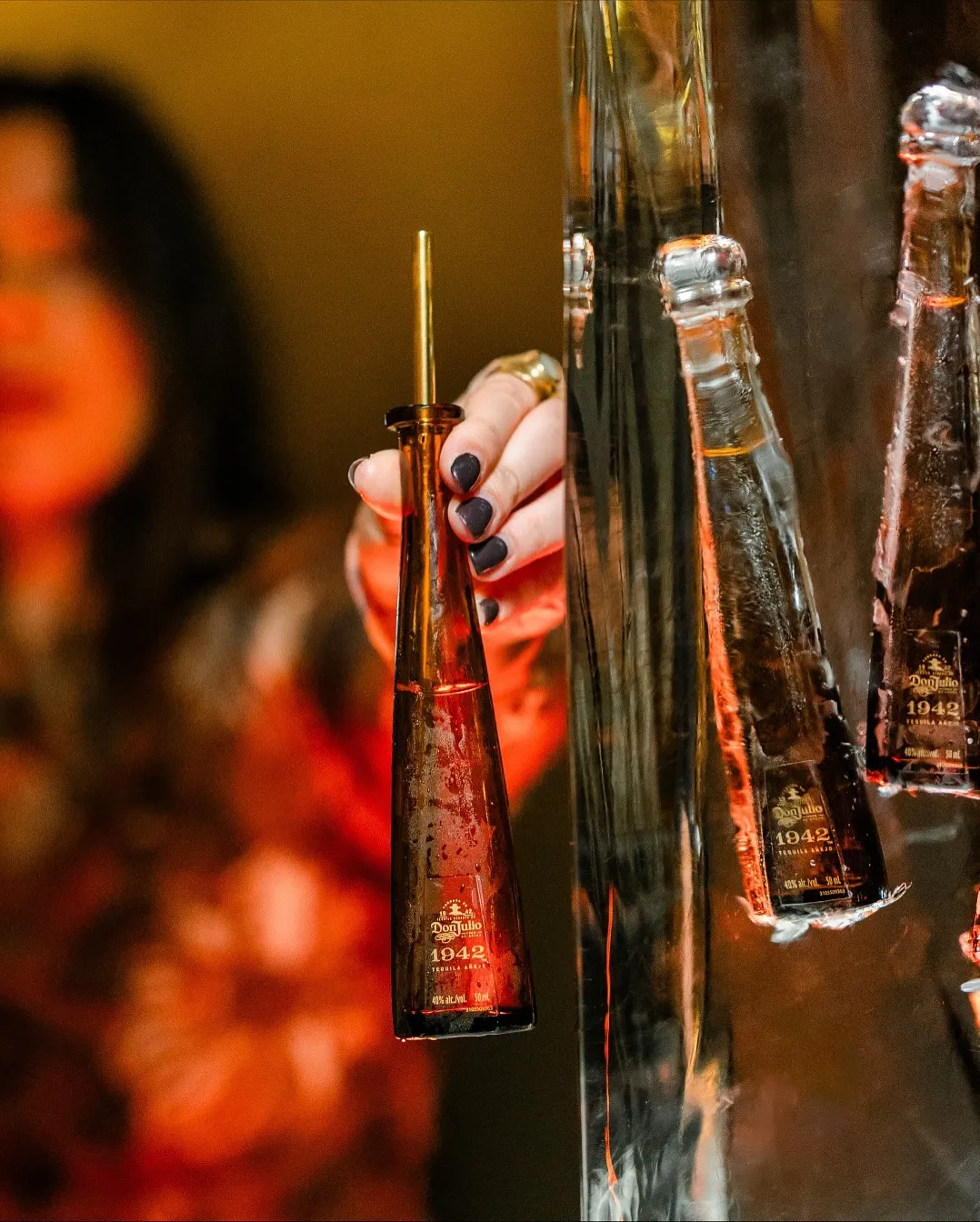 A picture of fancy cocktail made using agave spirits in India besides tequila in India, especially with best tequila in India being served in India.