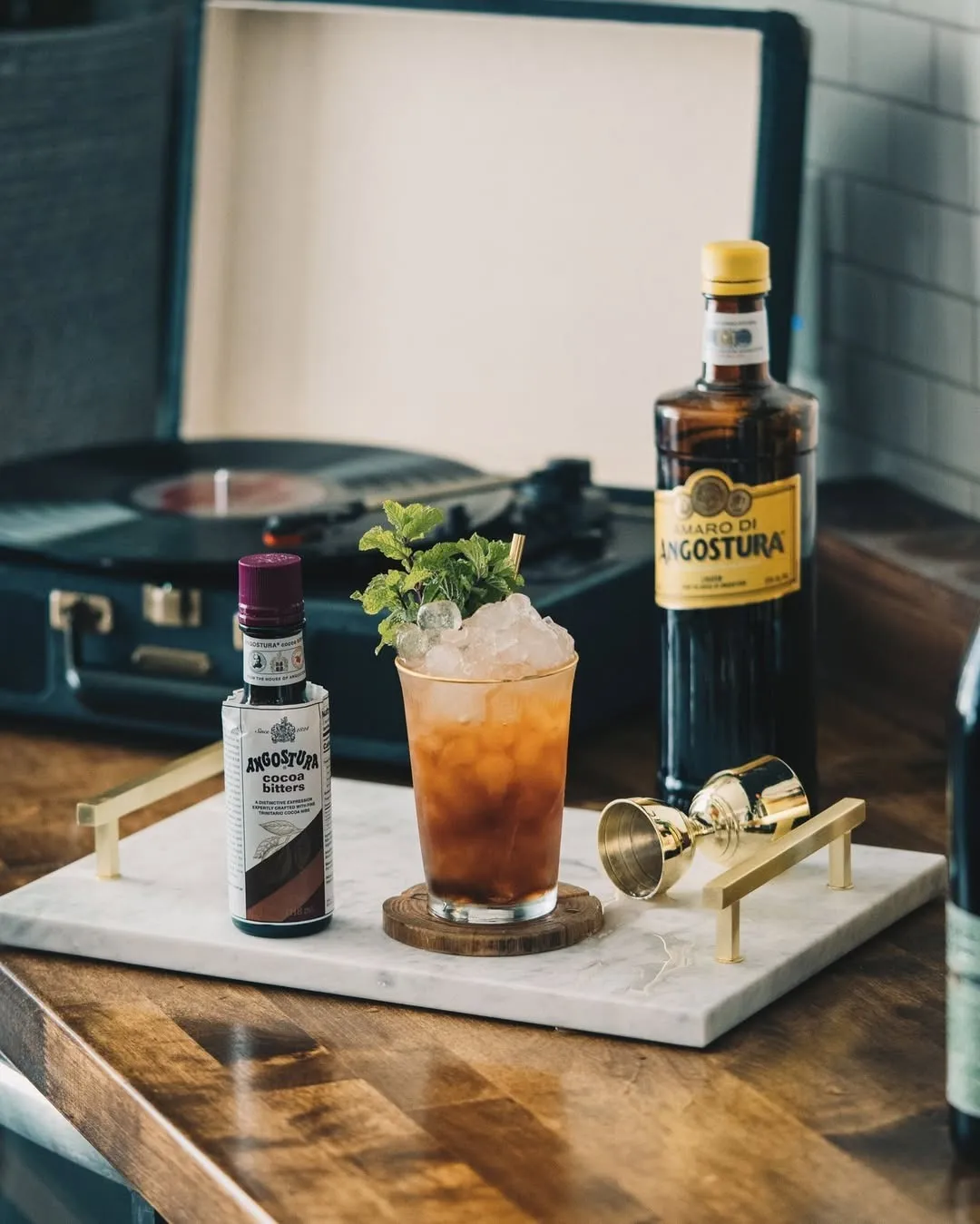 A picture of the types of premium bitters brands like Angostura offers that work as luxury cocktail ingredients as the usage of cocktail bitters in India increases