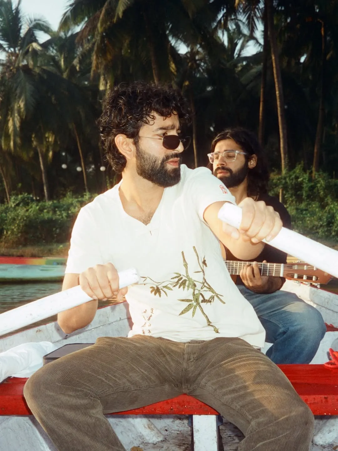 A picture of the two members of Run It&rsquo;s the Kid who have come together after a hiatus to bring back the sounds of indian music bands from the 2000s