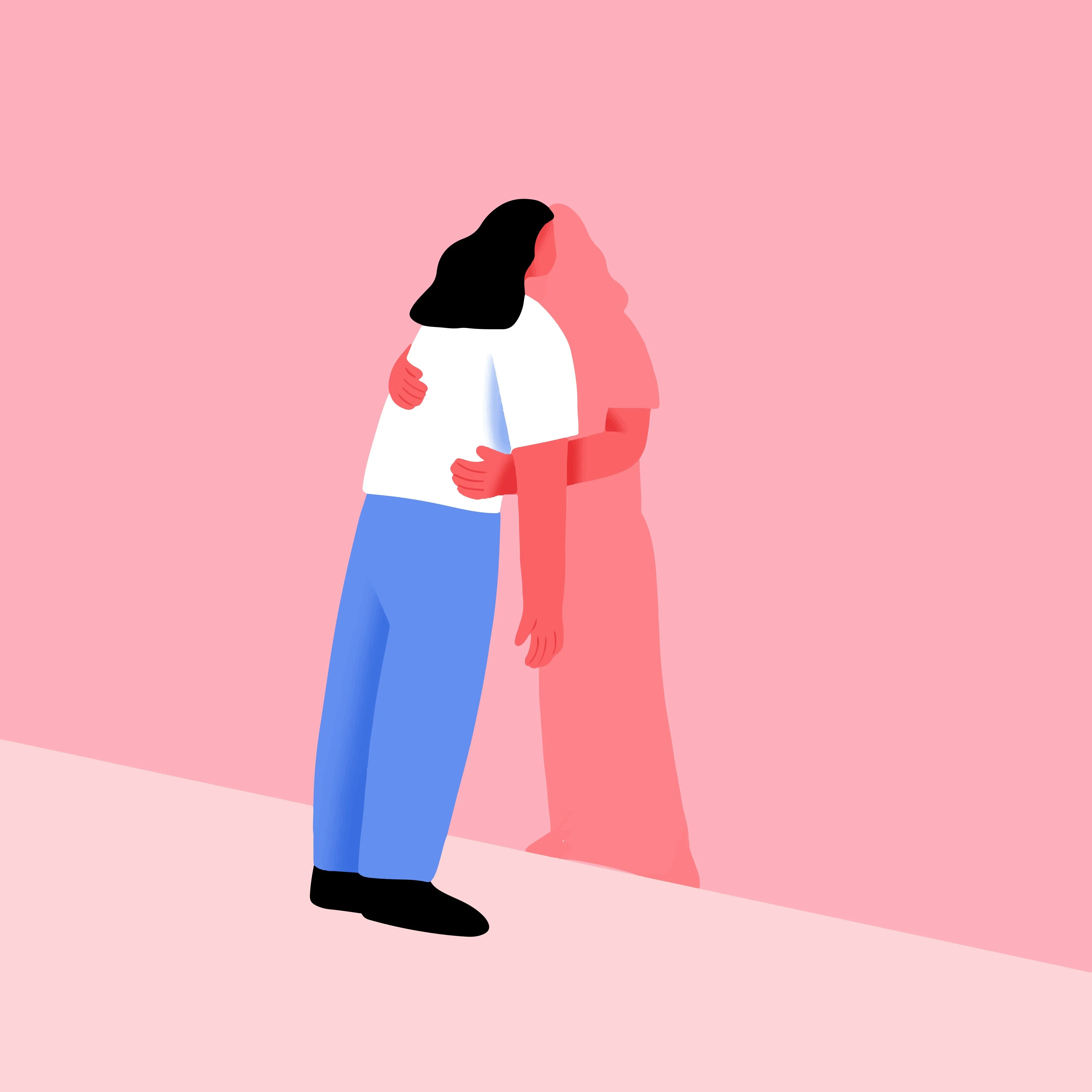 A picture of a man hitting a pink wall with her head to show how the benefits of crying come with societal obligations for women, whose collective crying sessions have not been utilised as crying therapy in India or group crying therapy not as one of the stress relief activities in India