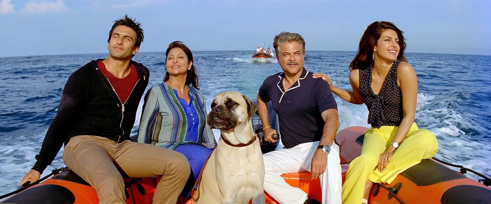 A still from the Bollywood film Dil Dhadakne Do, reflecting a struggle with how to set boundaries in a relationship in India