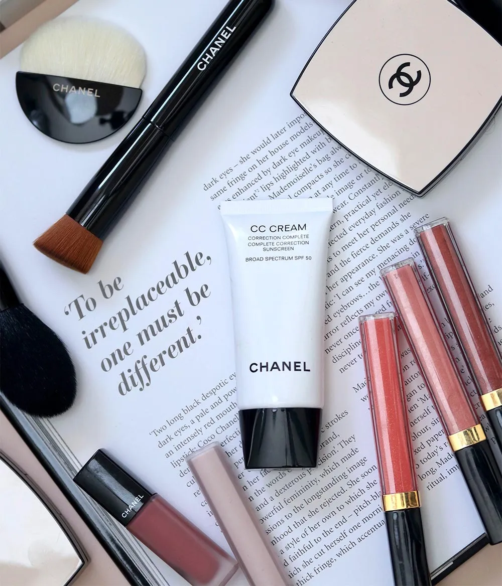 Chanel Beauty CC Cream, a luxury base product with the highest SPF