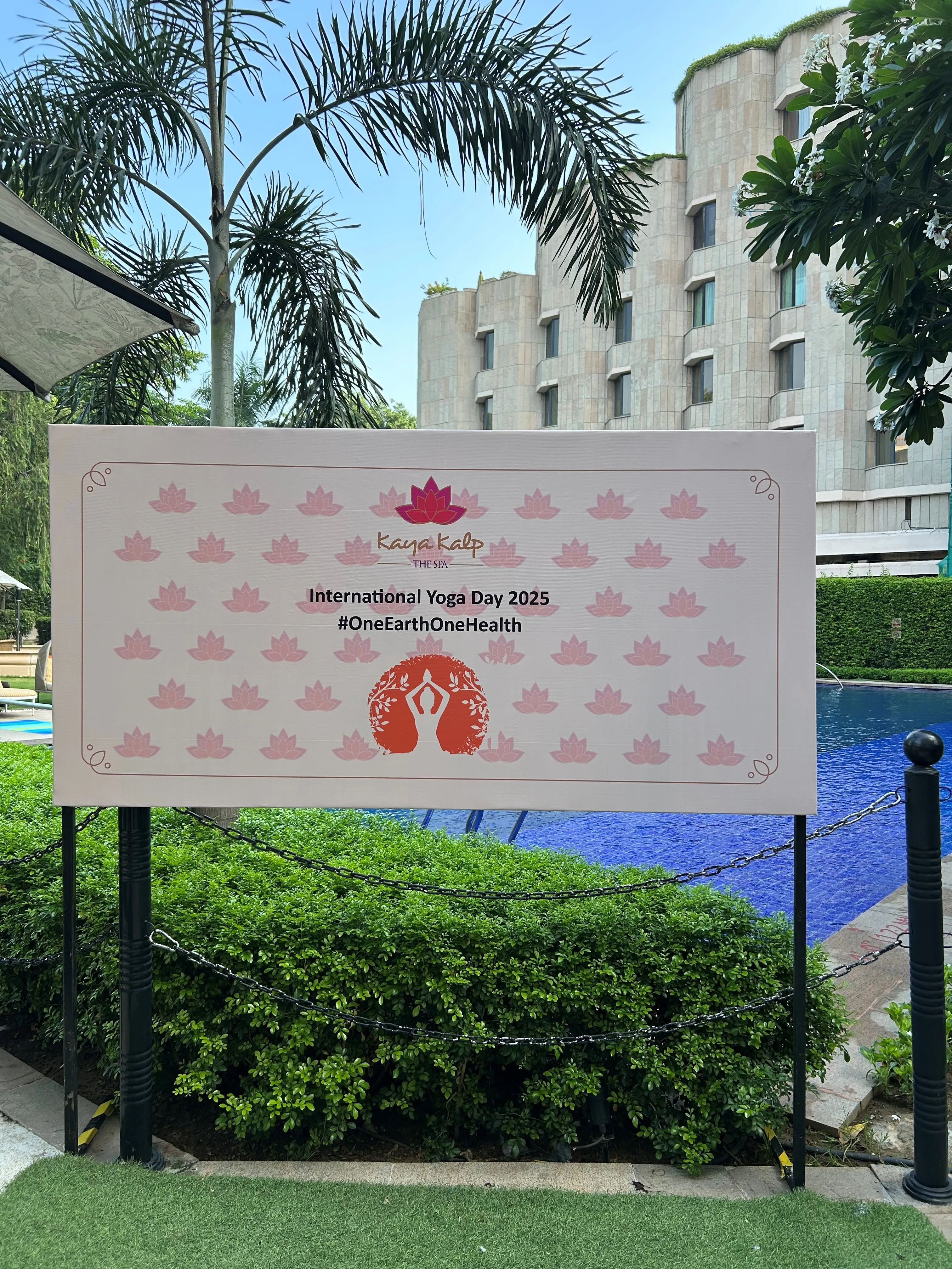 International Yoga Day ITC Maurya 1