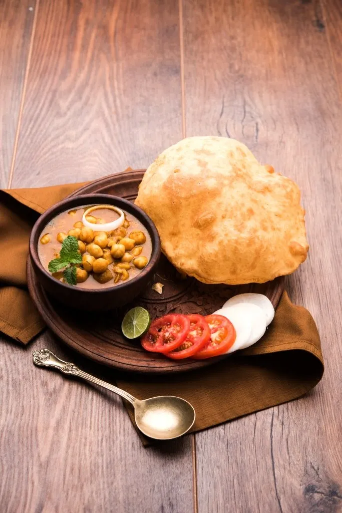 Punjabi Food Festival - The Fern Brent Resort chole-bhature-chick-pea-curry-fried-puri