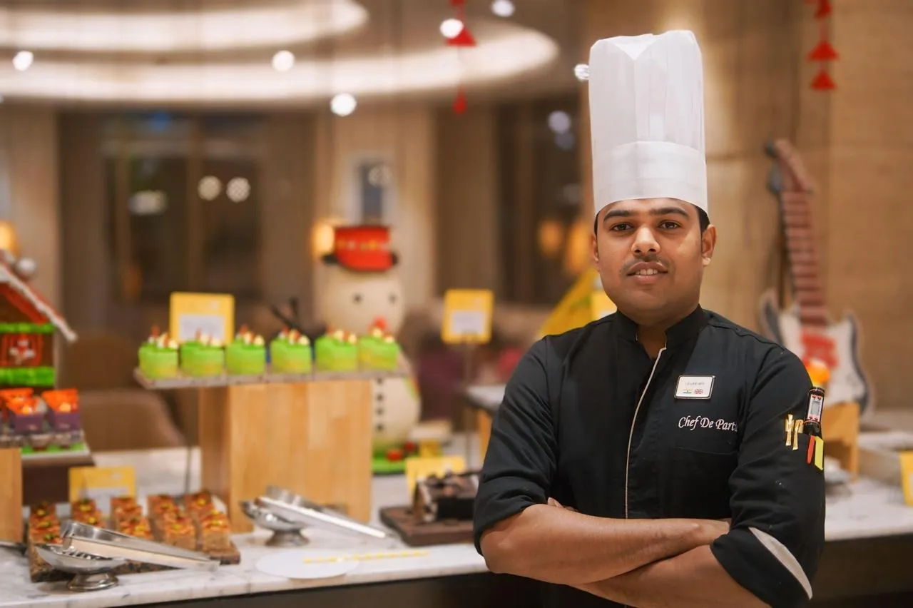 Chef Shubham Kumar at Novotel Hyderabad Airport