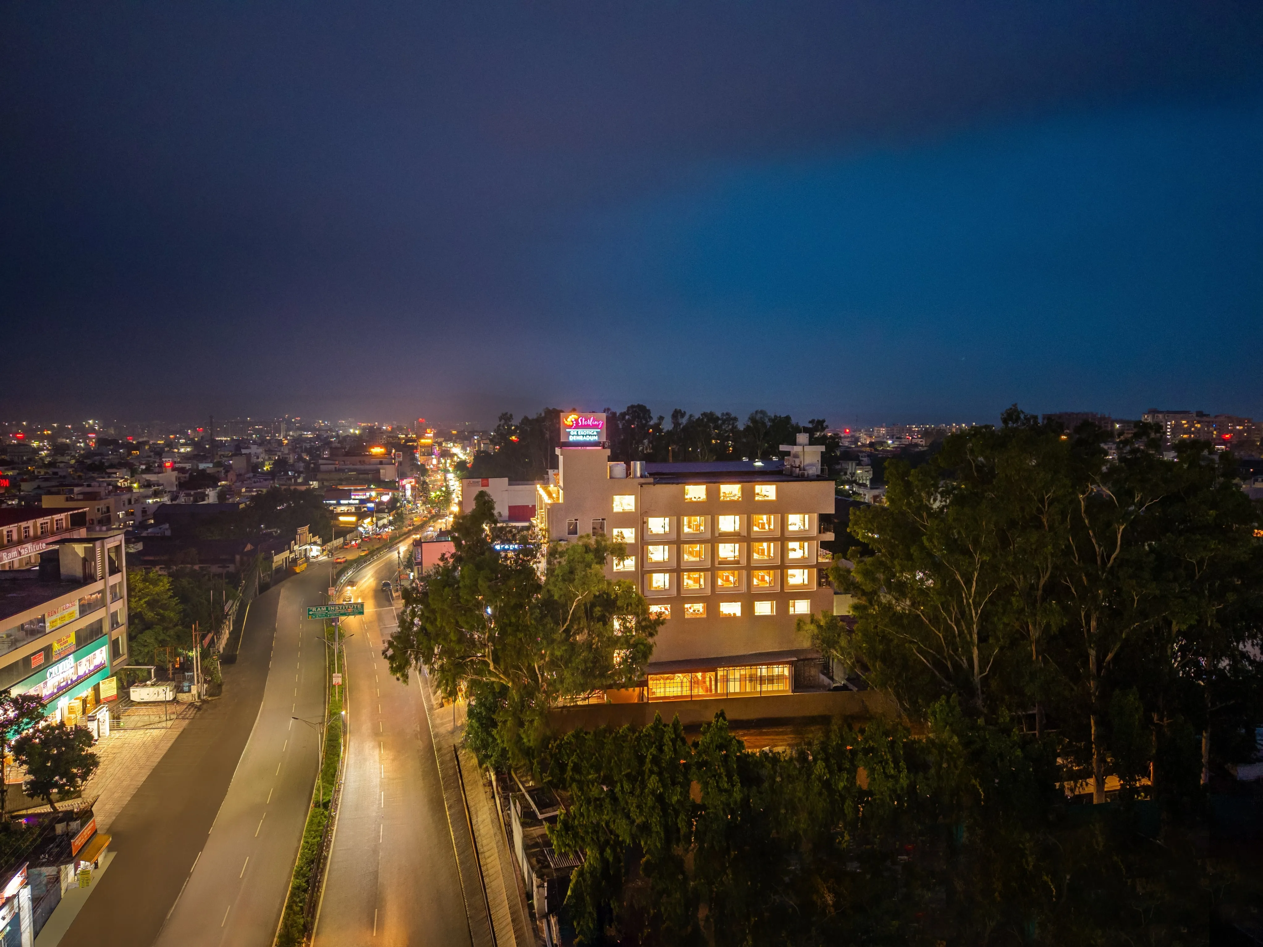 Hotel Aerial Shot