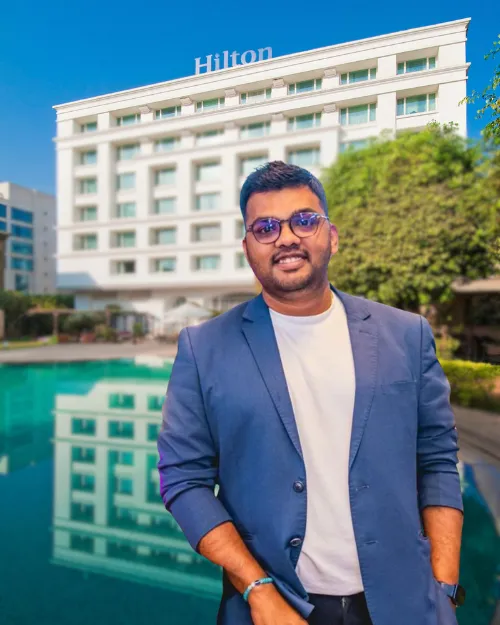 Arvind Kewalchand  Director Marketing  Communications Hilton Mumbai International Airport