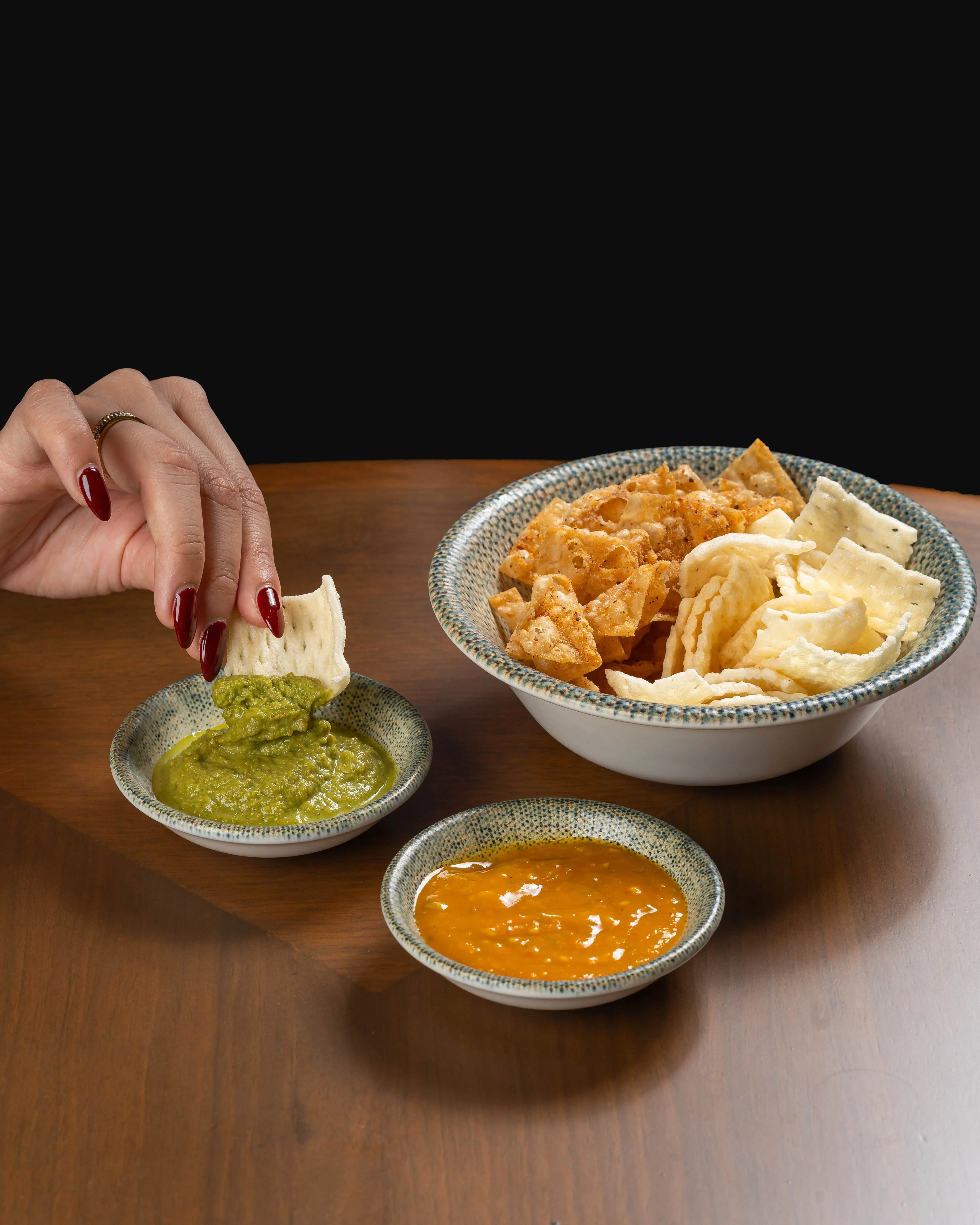 Chips & Asian dips