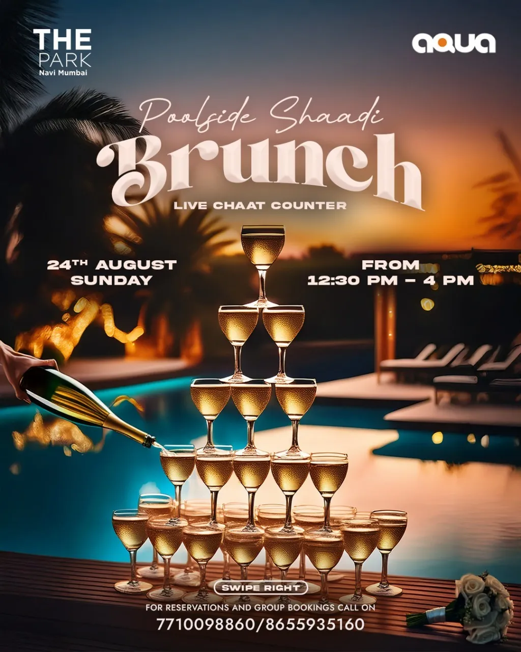 Fake wedding - Poolside shaadi brunch