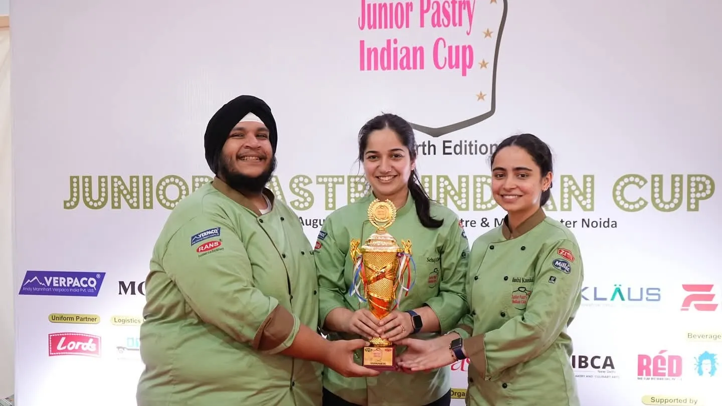 TEAM APAC Gurgaon winners of 4th Junior India Pastry cup held in Delhi 1