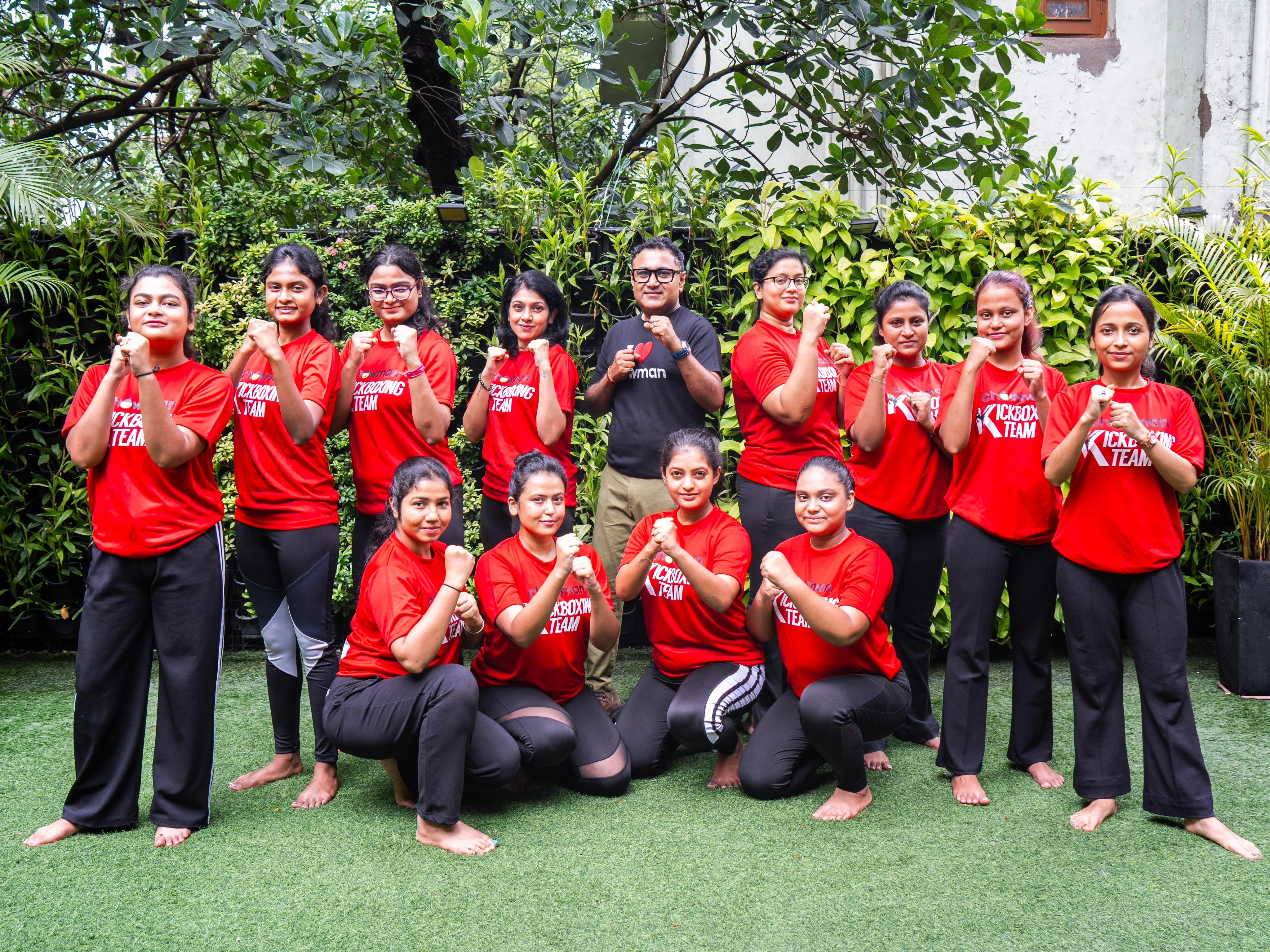 MD_DEbaditya with his Kickboxing Team-2