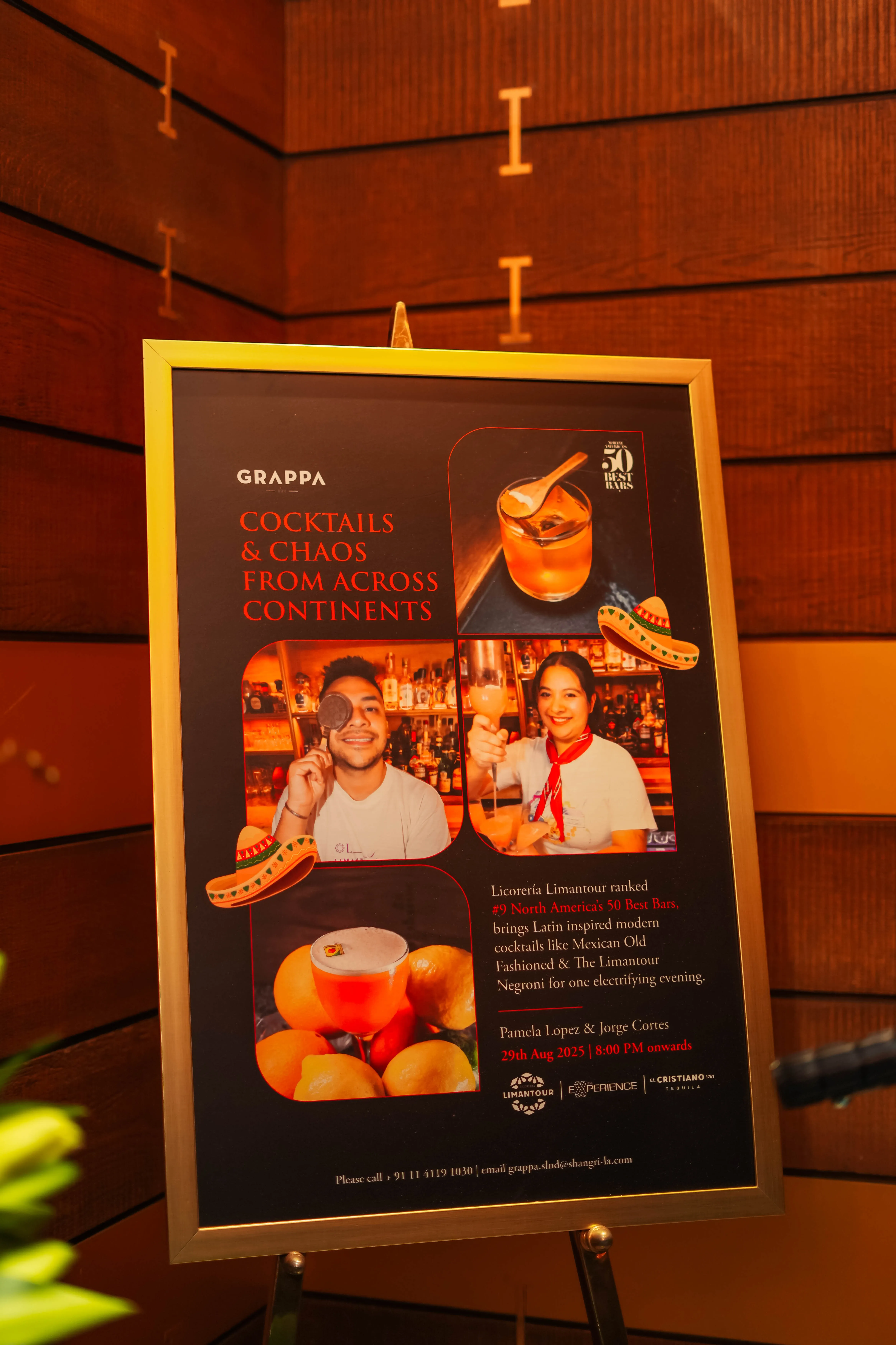 Licorería Limantour - Grappa Bar Takeover 1