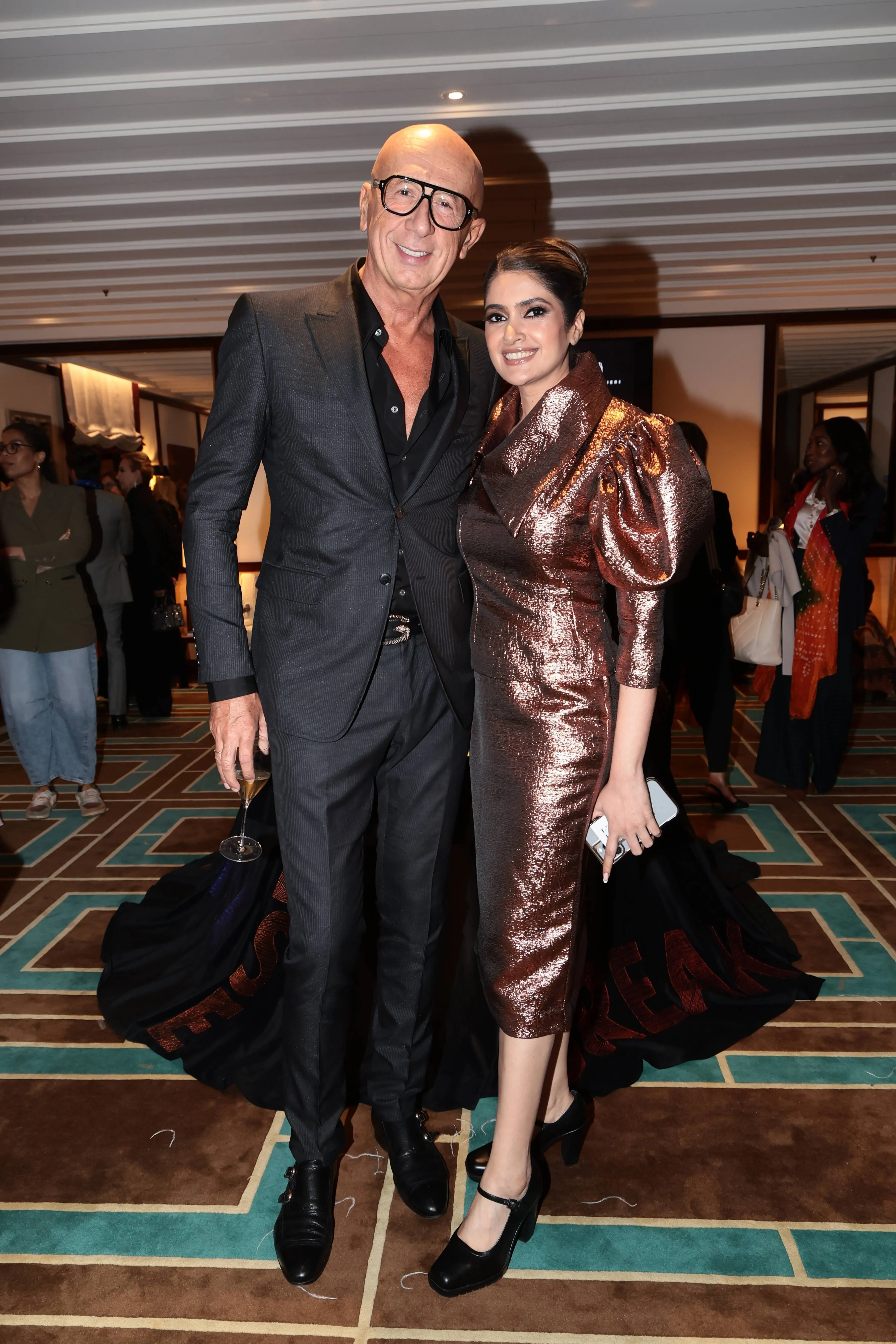 Marco Bizzarri with Kulsum Shadab Wahab 2