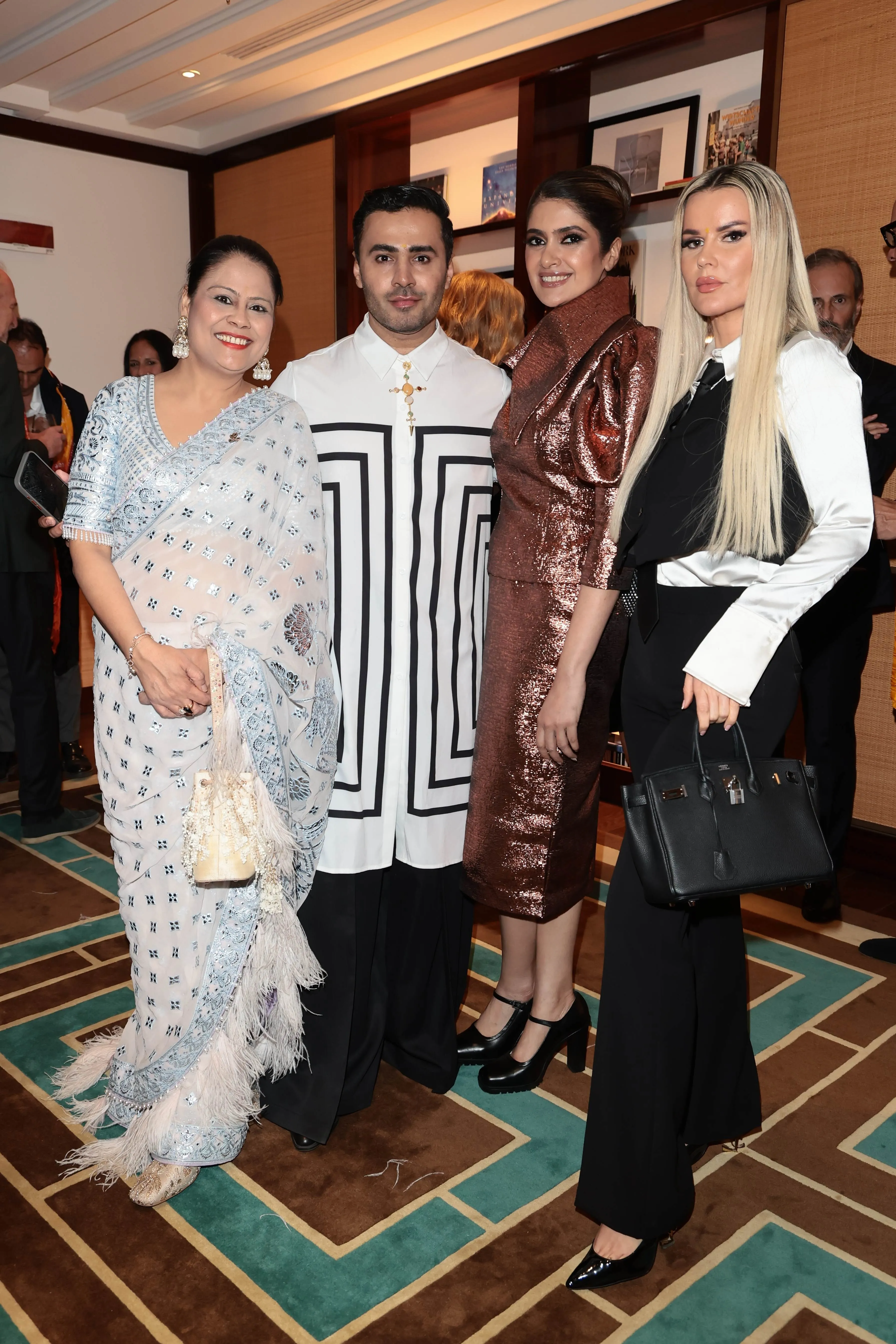 Preeti Makhija, Saim Ali, Kulsum Shadab Wahab and Karolina Sankiewicz