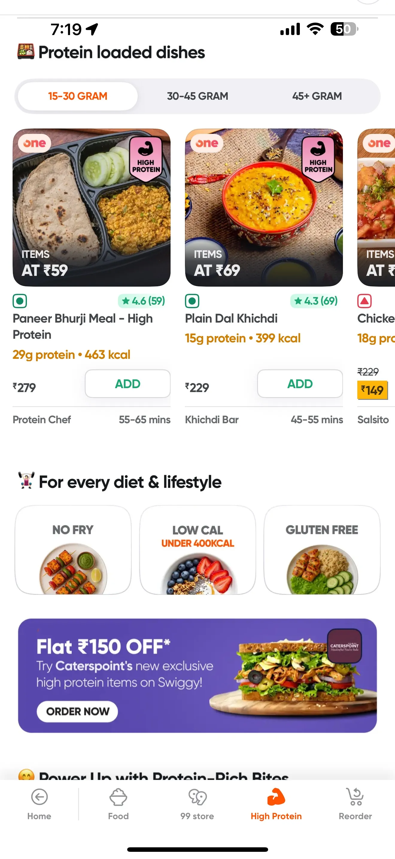 Diet and Lifestyle widget
