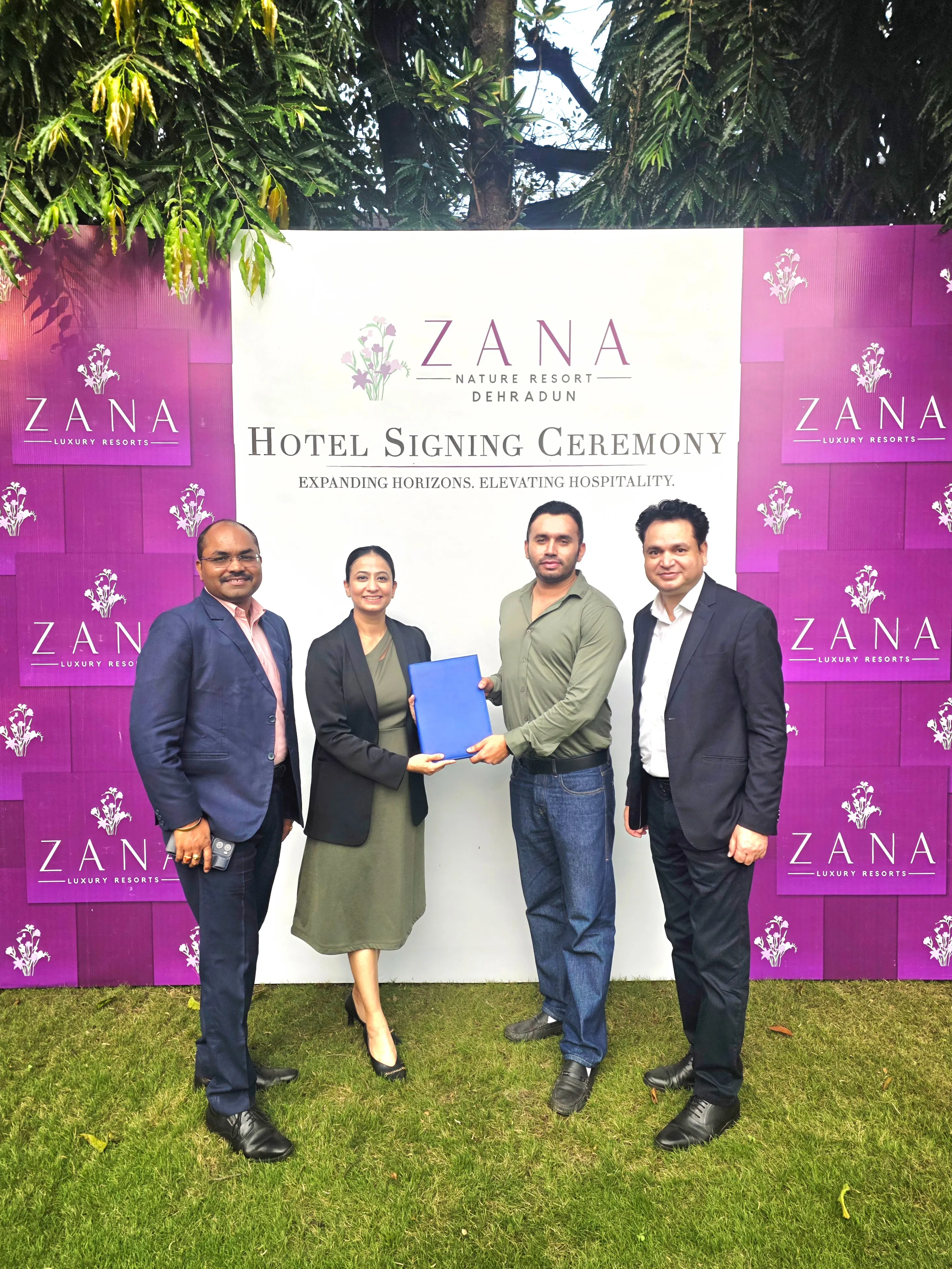Signing of ZANA Nature Resort, Dehradun (1)