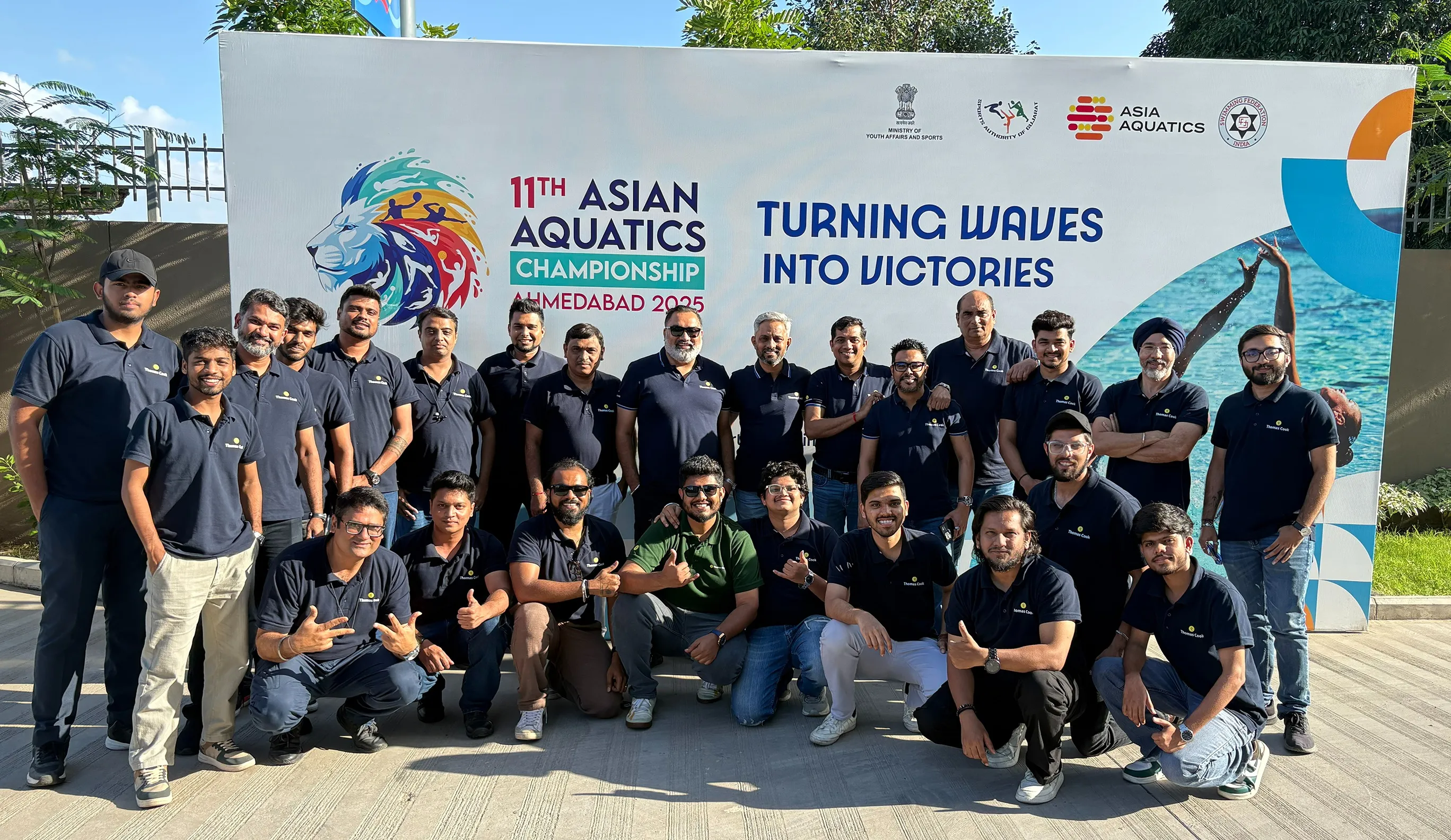 Thomas Cook India appointed exclusive Transport & Accommodation partner for 11th edition of Asian Aquatic Championships