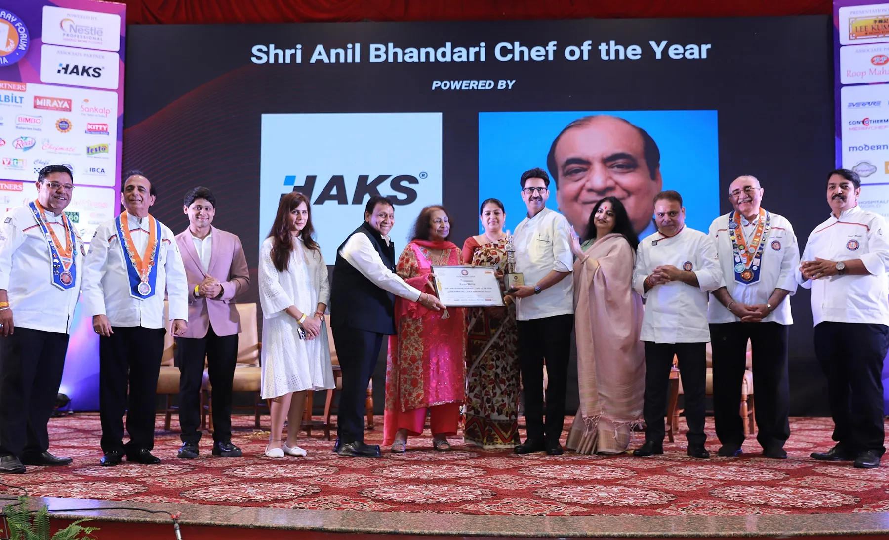 6 Chef of the Year Award Chef Karan Mehta