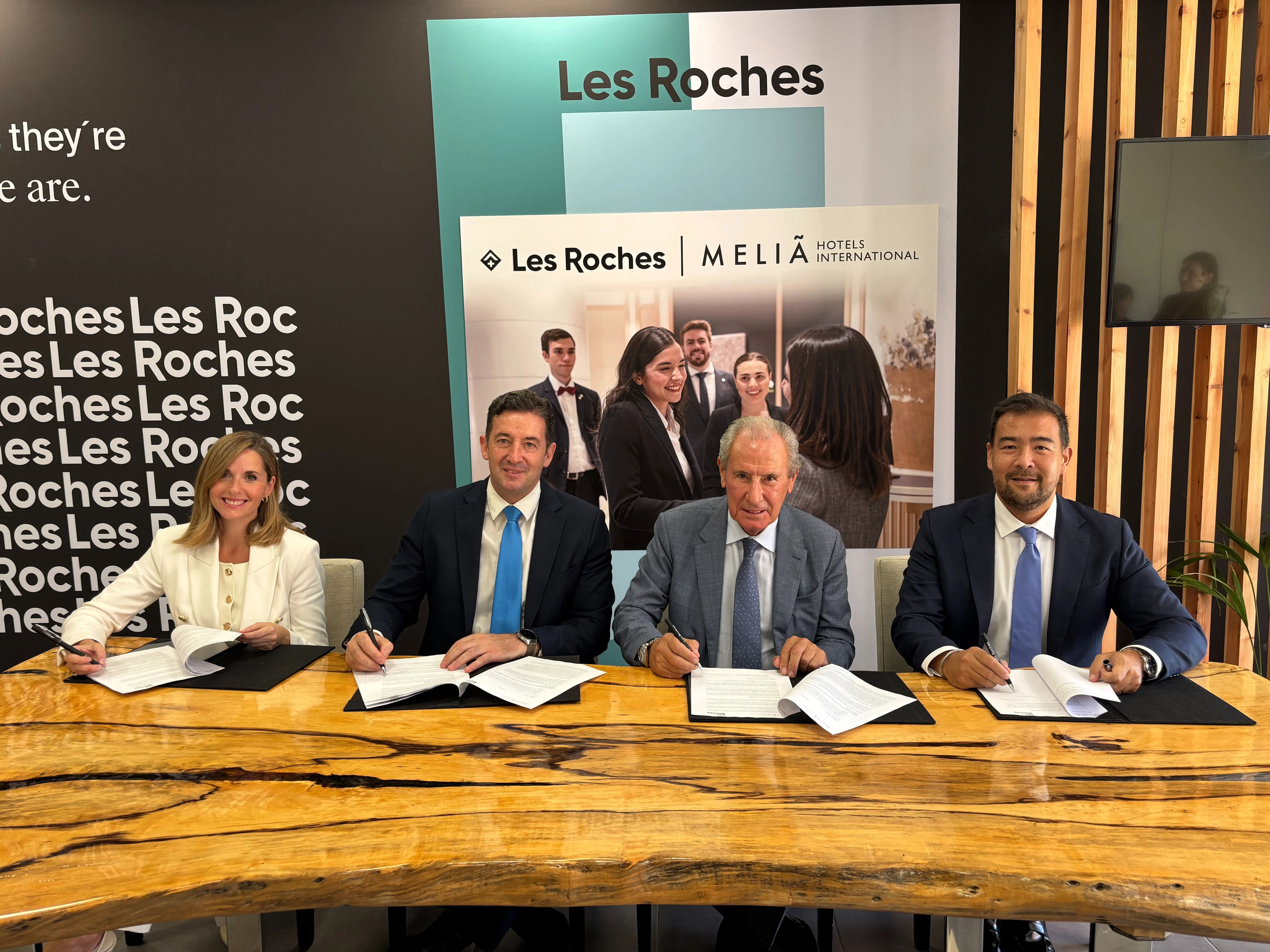 Meliá & Les Roches partnership Signing Ceremony_2