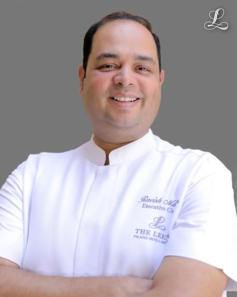 Executive Chef Ravish Mishra, at The Leela Palace Chennai