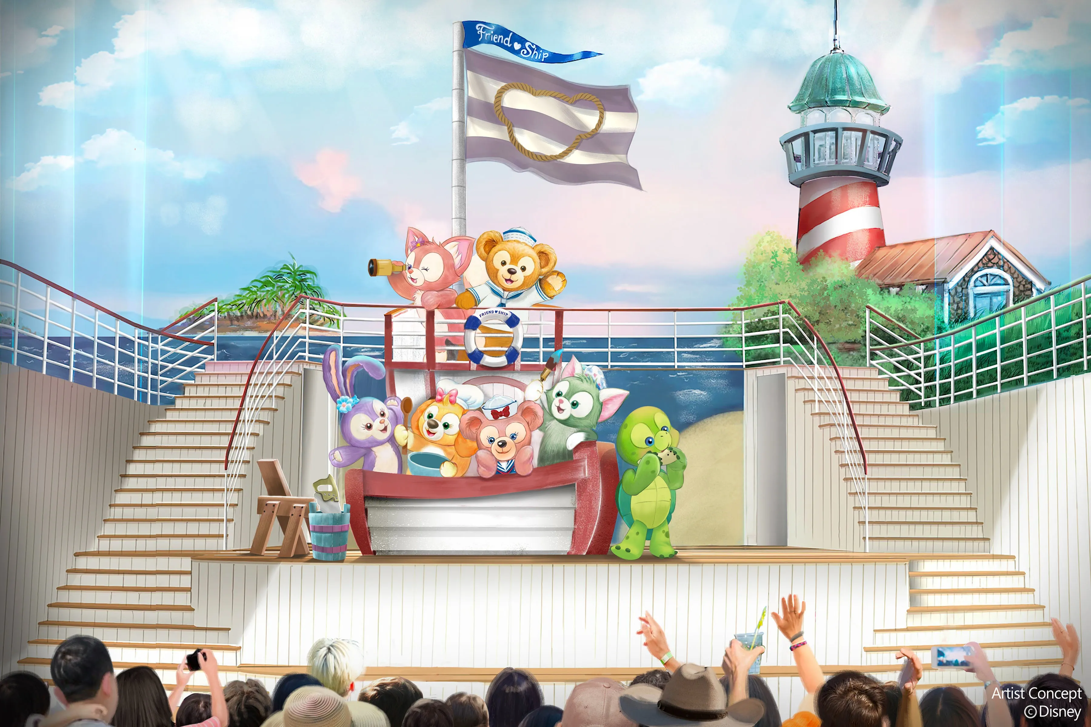 Disney Adventure - Duffy and the Friend Ship Show