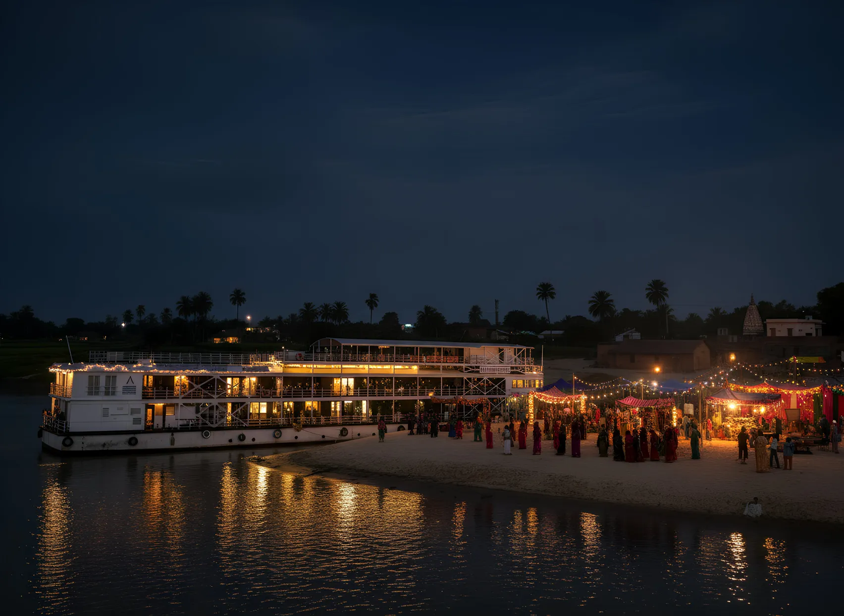 Curated sand bank parties with Antara Cruises' MV Bengal Ganga