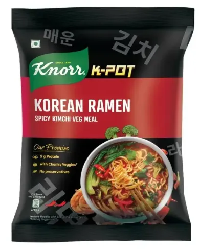 Knorr Korean Ramen Spicy Kimchi Veg Meal