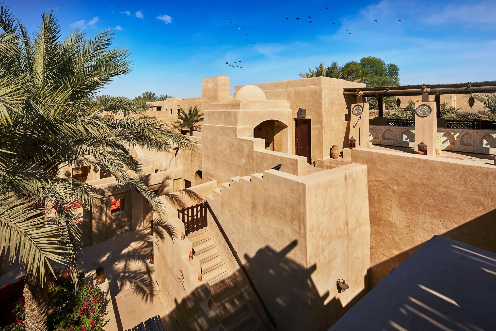 Bab Al Shams - Exterior - Daylight rooftop views