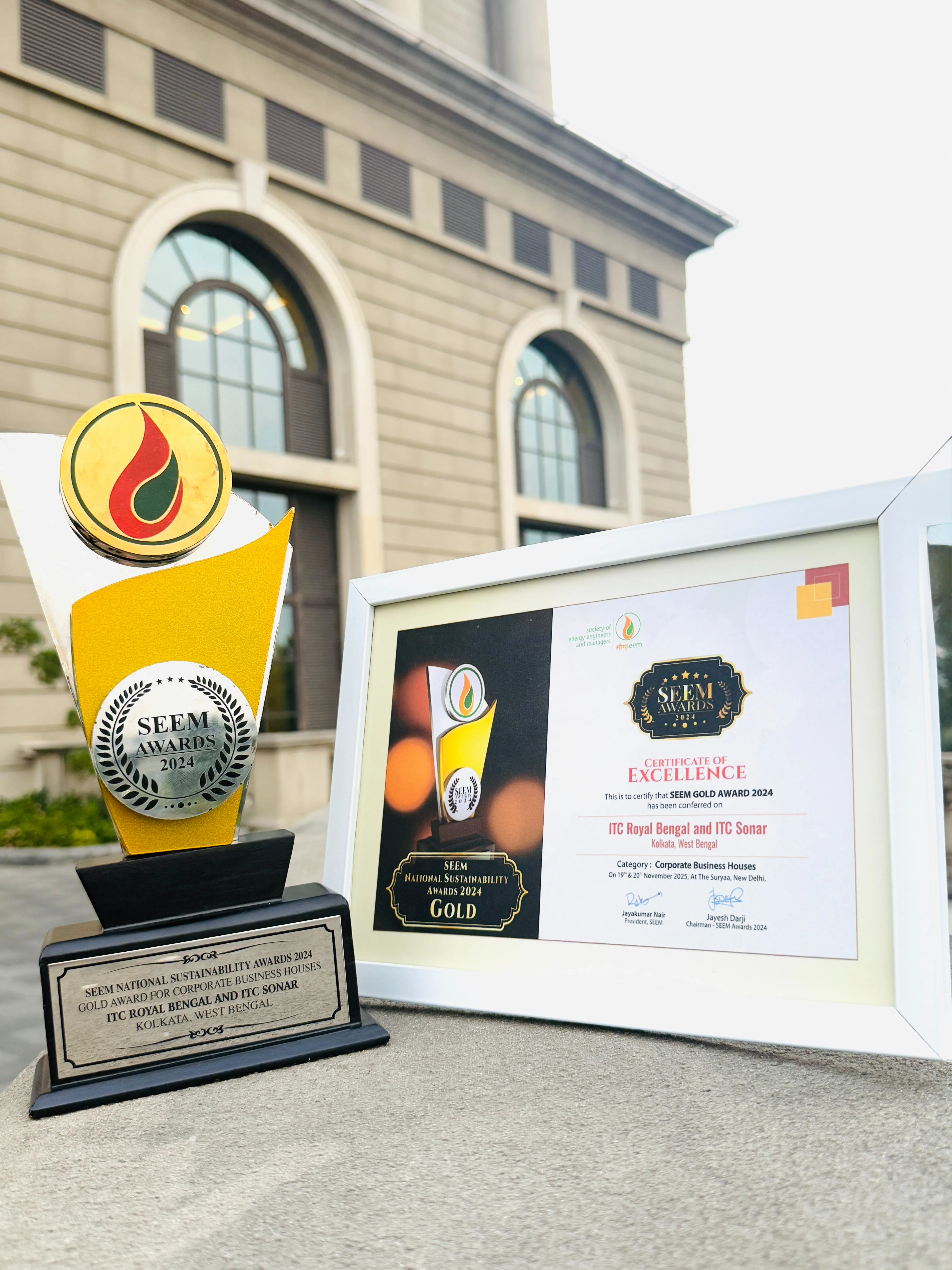 Gold Award at SEEM National Sustainability Awards 2024