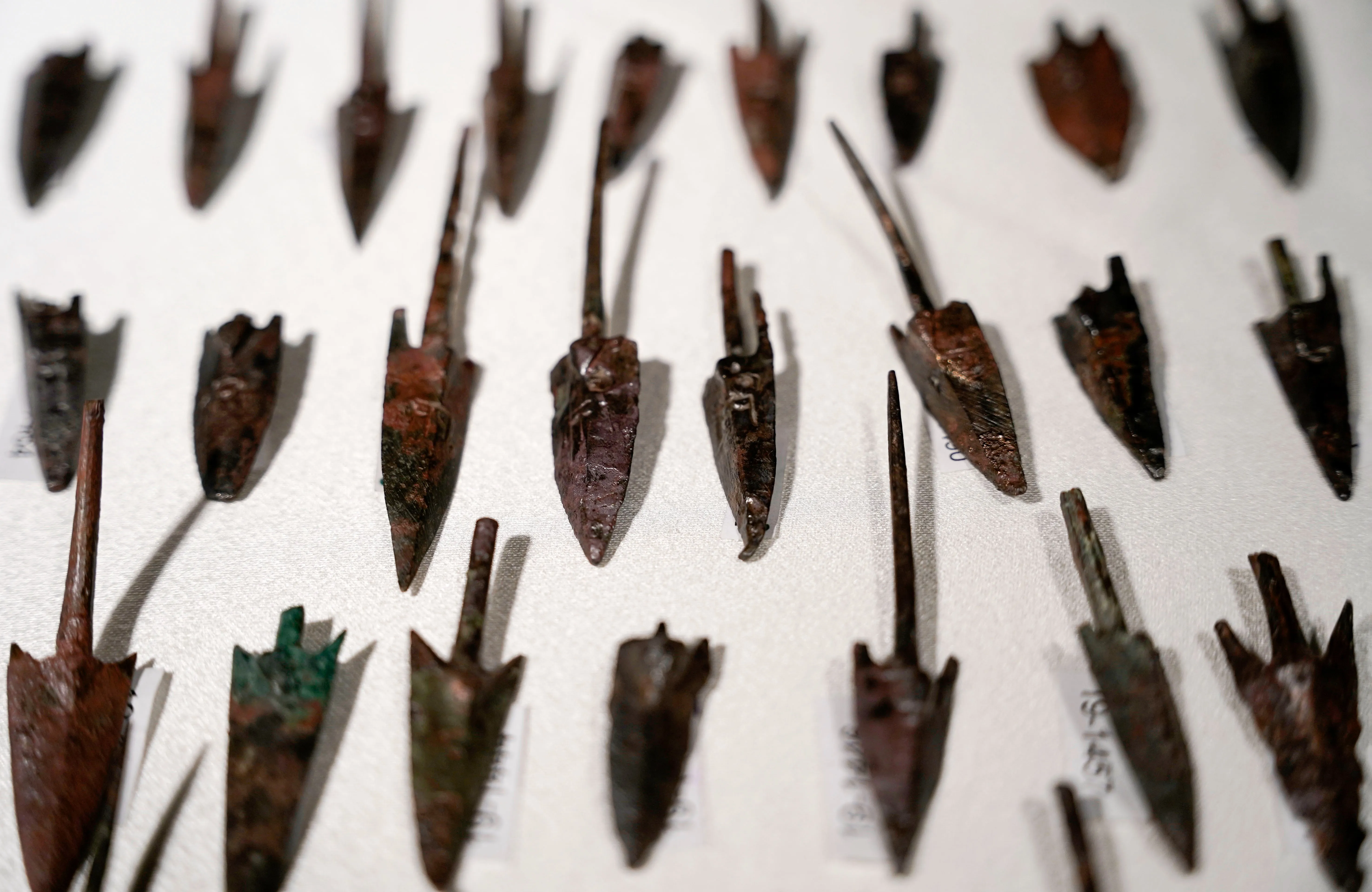 12.Hasmonean-period arrowheads on display at the Tower of David Jerusalem Museum. Photo Ricky Rachman