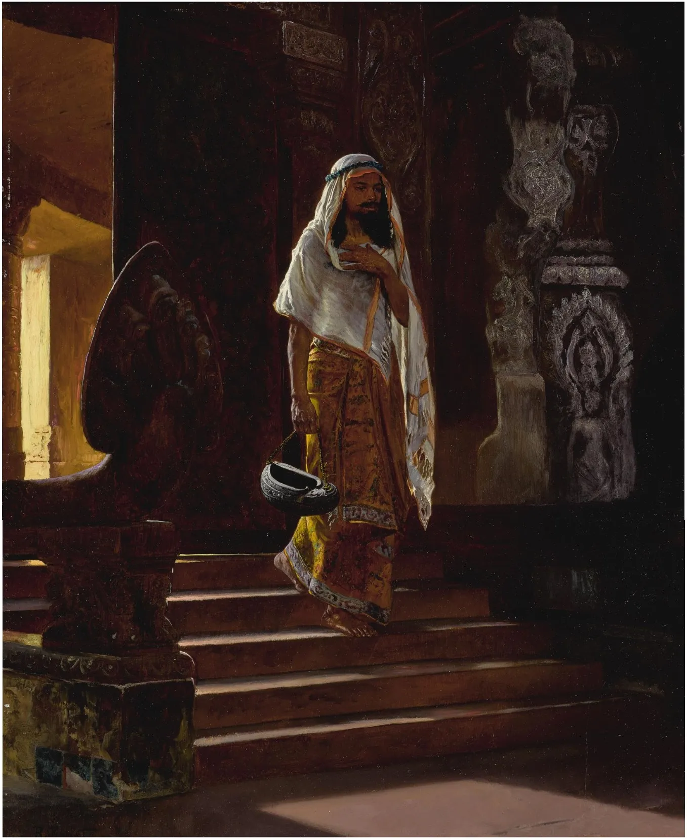 Wynn Al Marjan Island_Art Collection_Entering the Temple by Rudolph Ernst CU