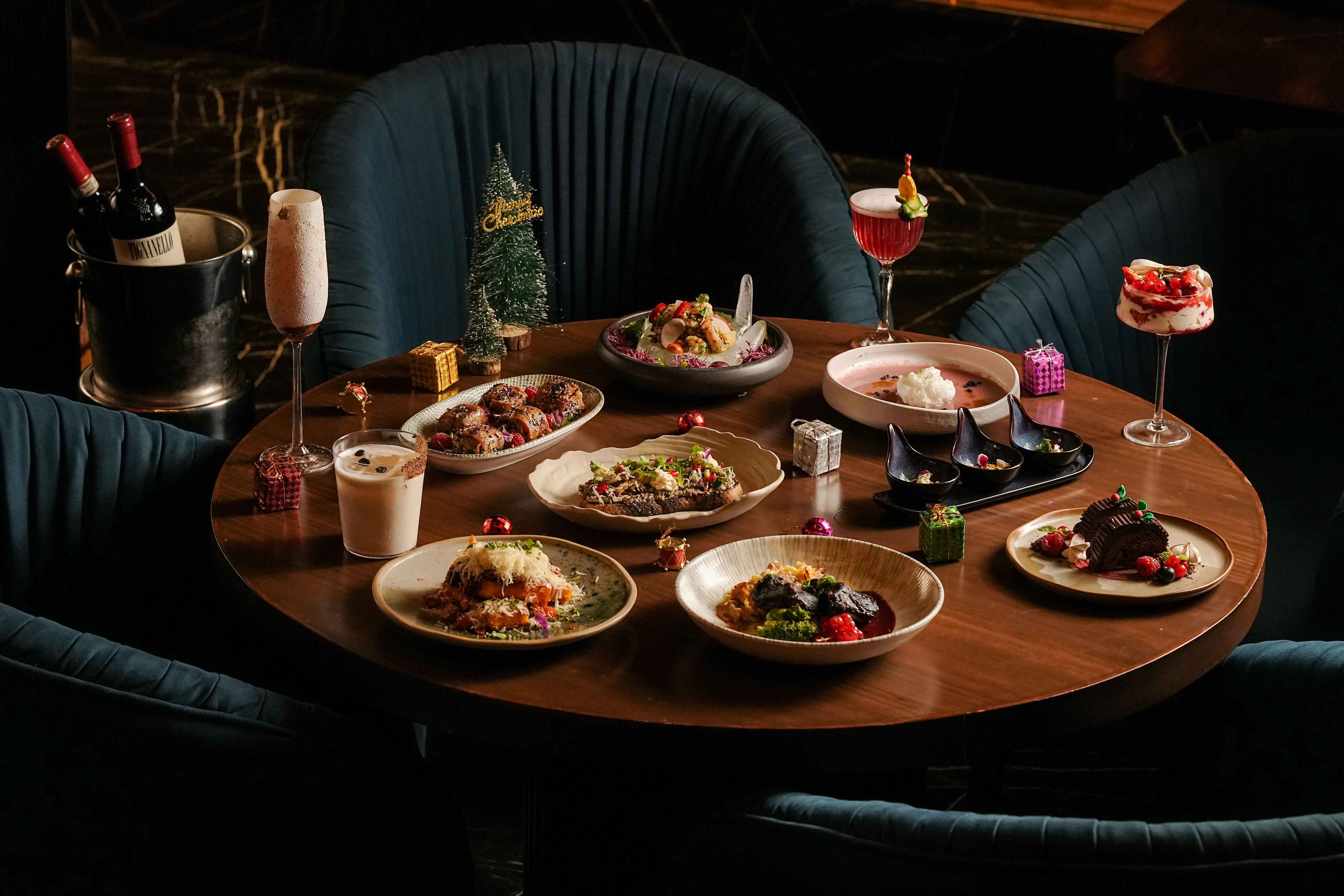 Solaire christmas menu