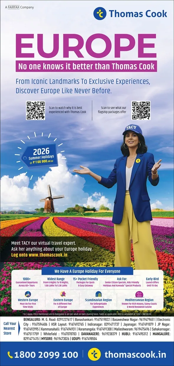 Thomas Cook India TACY - Europe 2026