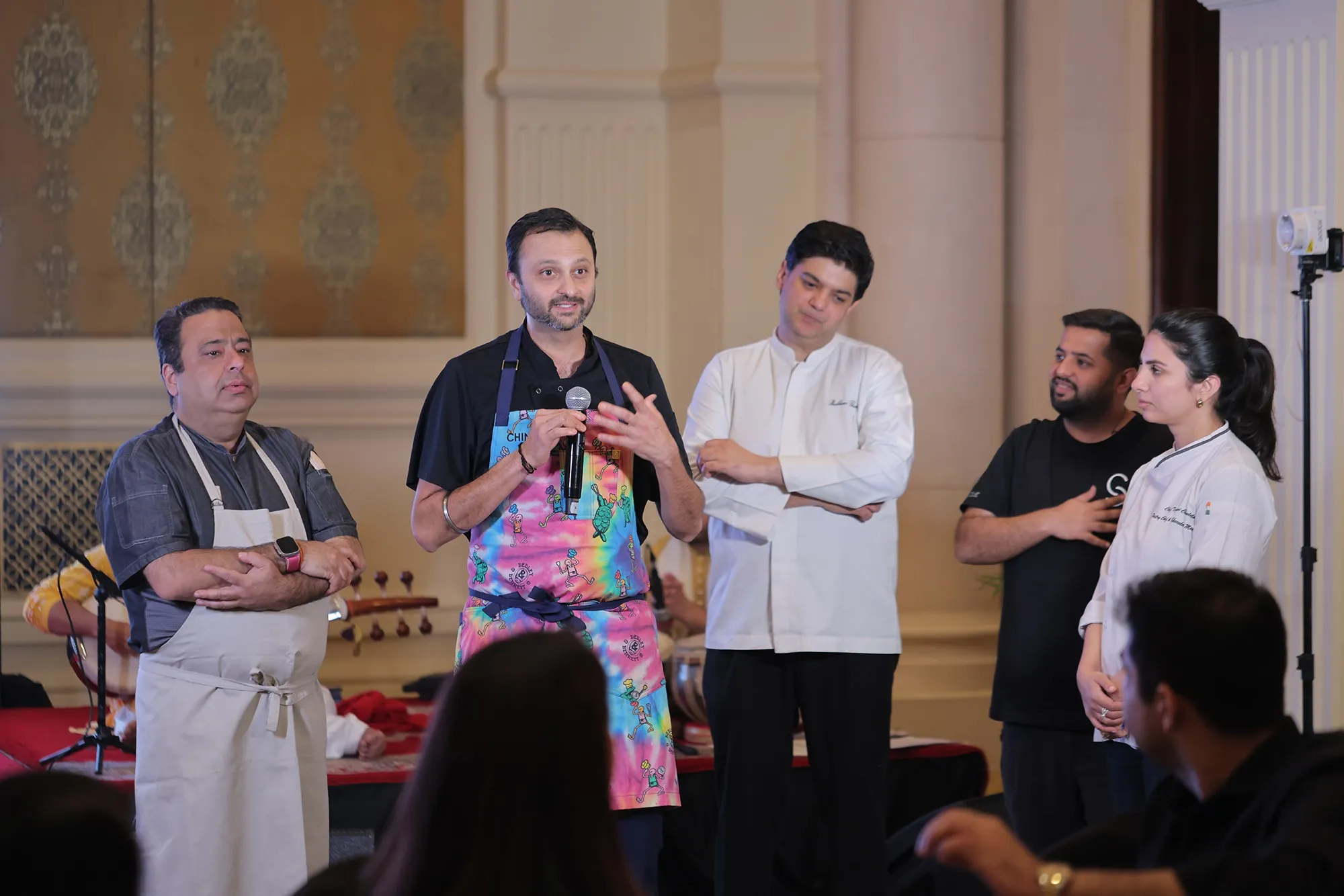 Chef Tejsavi Chandela, Chef Manish Mehrotra, Chef Varun Totlani, Chef Chintan Pandya, Chef Shubham Thakur2