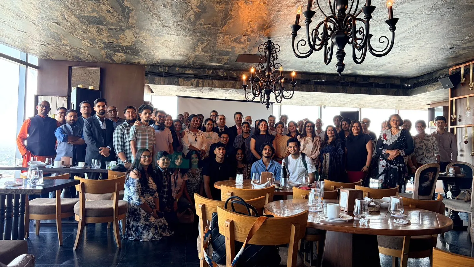 The image is from Bangalore event.