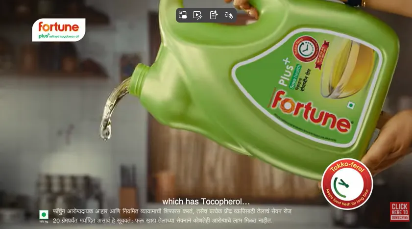 Fortune Plus Soybean Oil Brings Mothers Advice to Life - Image 1