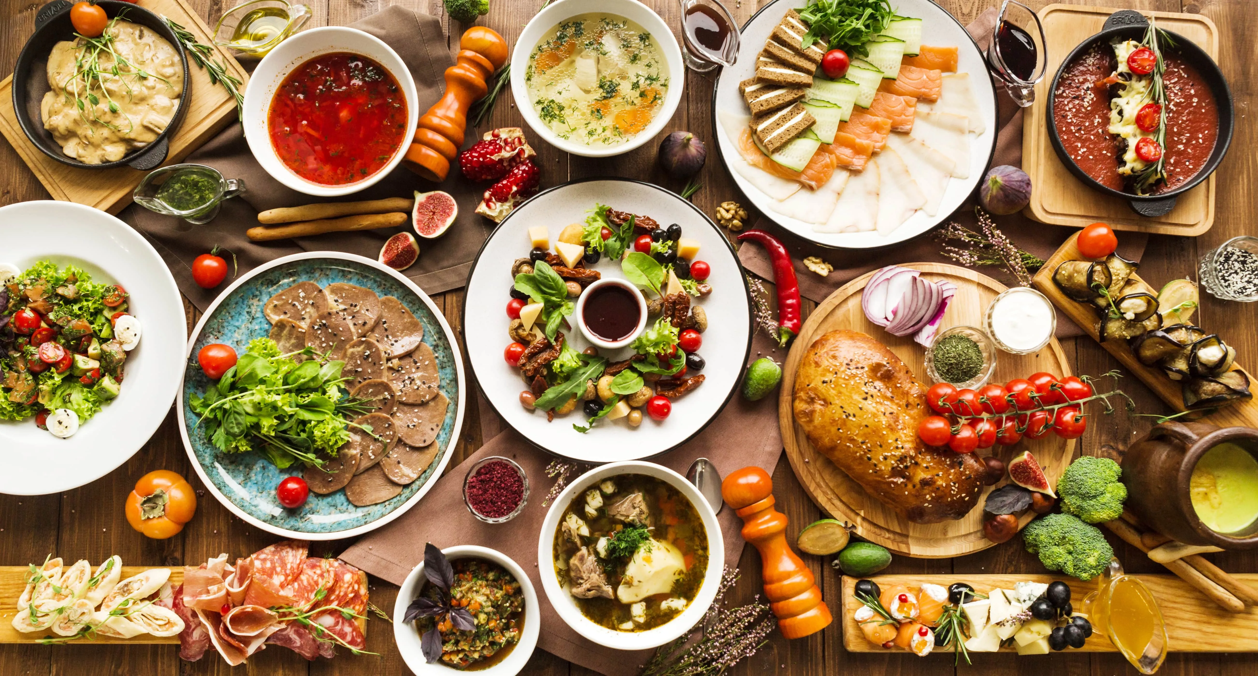 New year Brunch at b Cafe