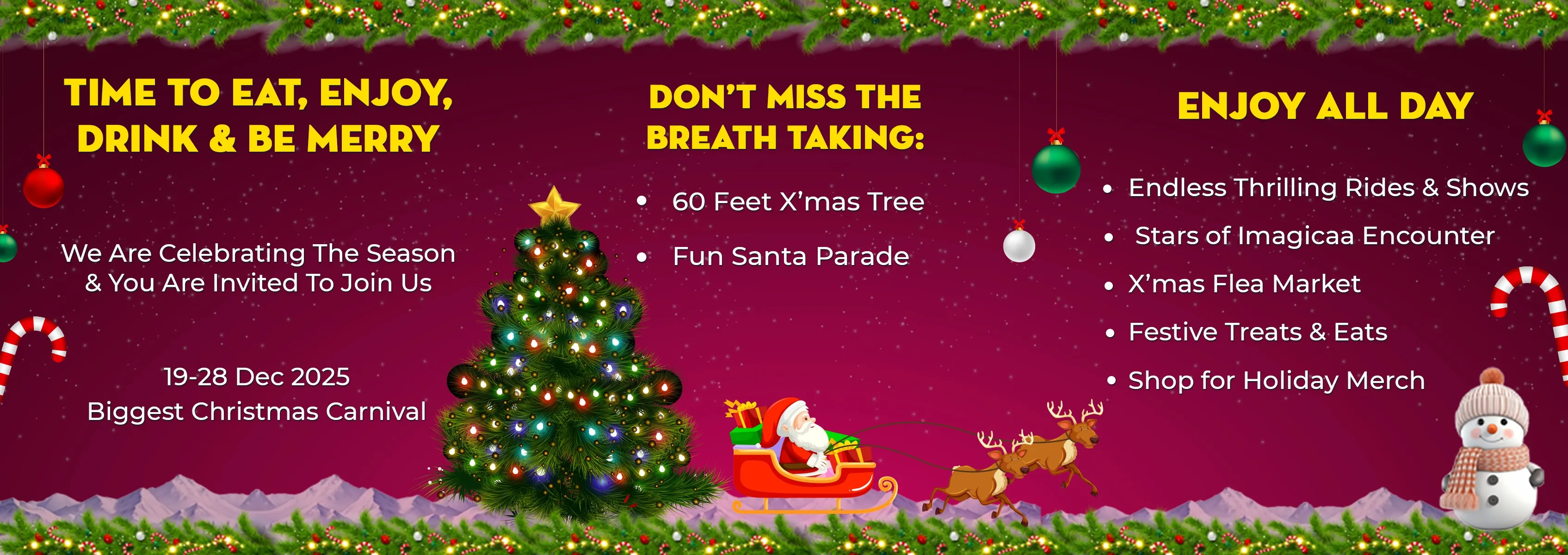 Website Christmas Banner