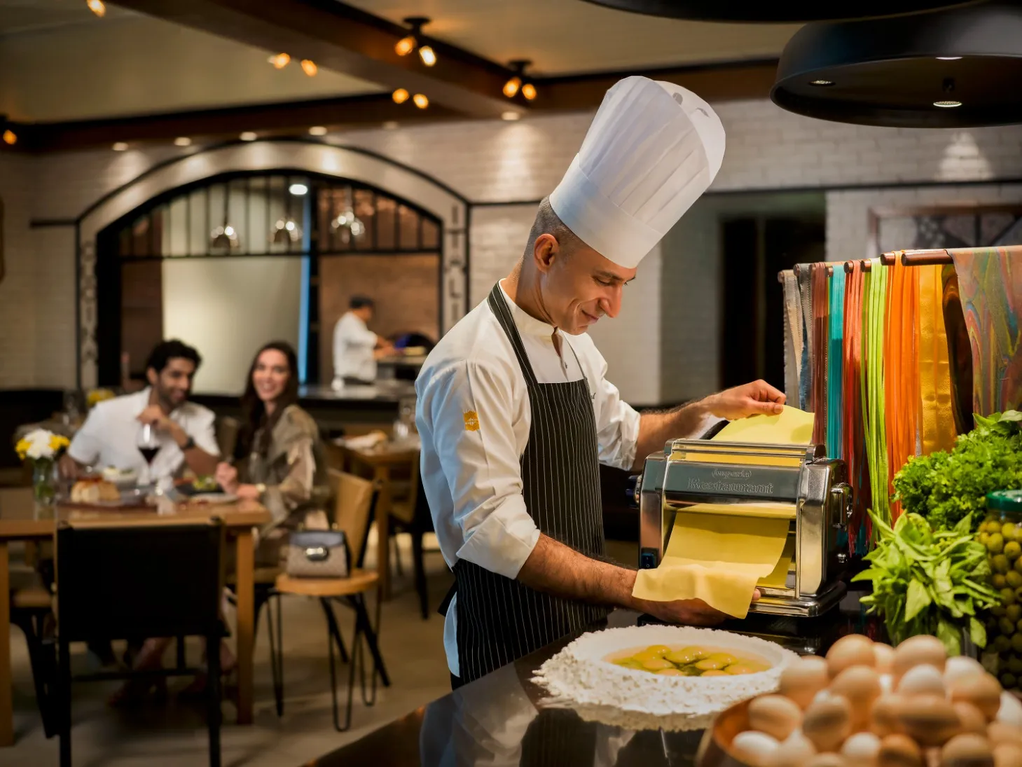 Dining experience at Sorrento