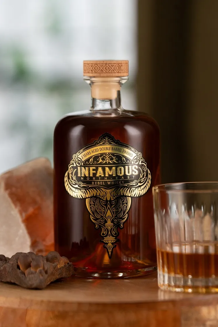 Infamous Northeast Rebel Double Barrel Whisky 1