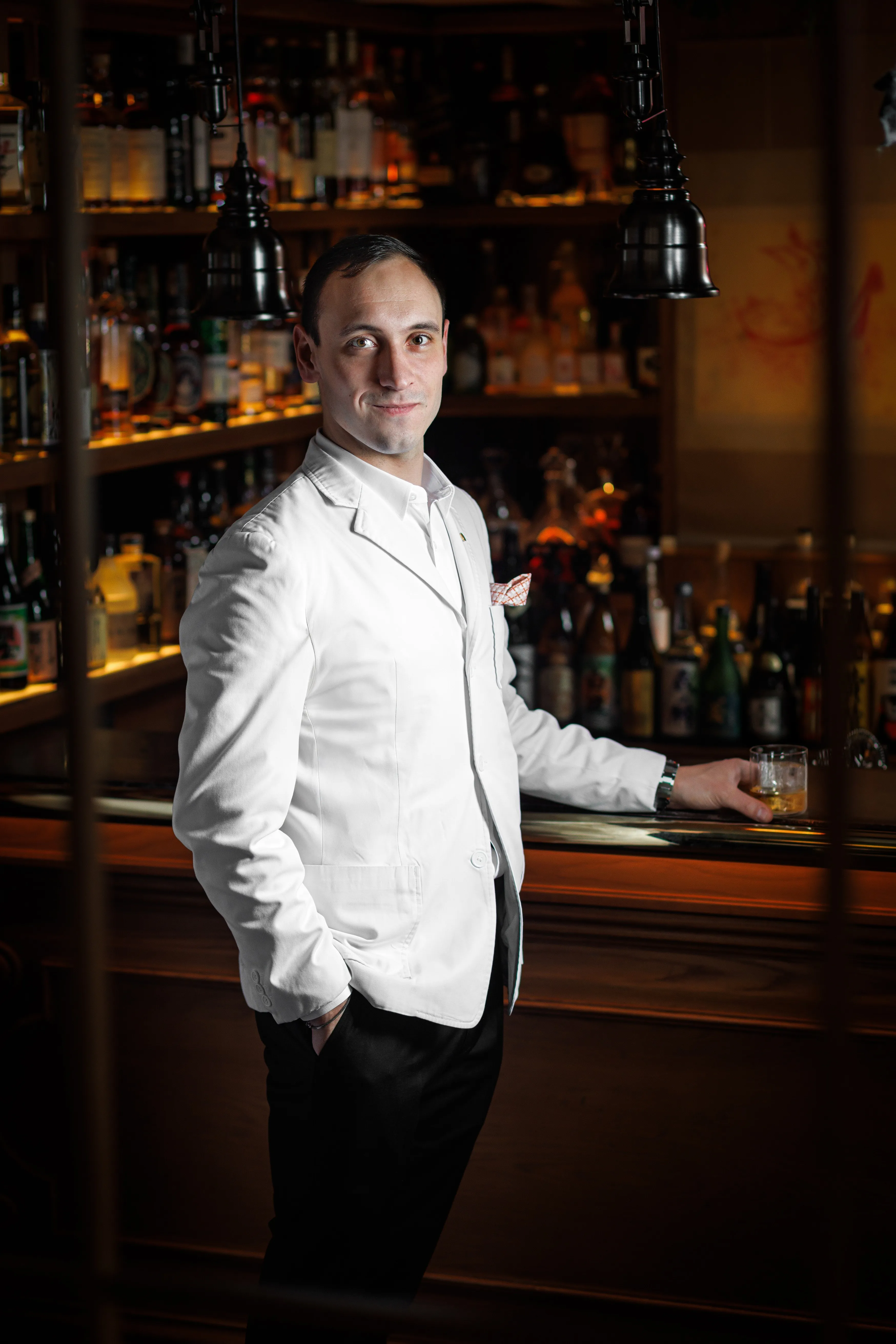 Stefano Bussi, Bar Manager The Aubrey at Mandarin Oriental, Hong Kong