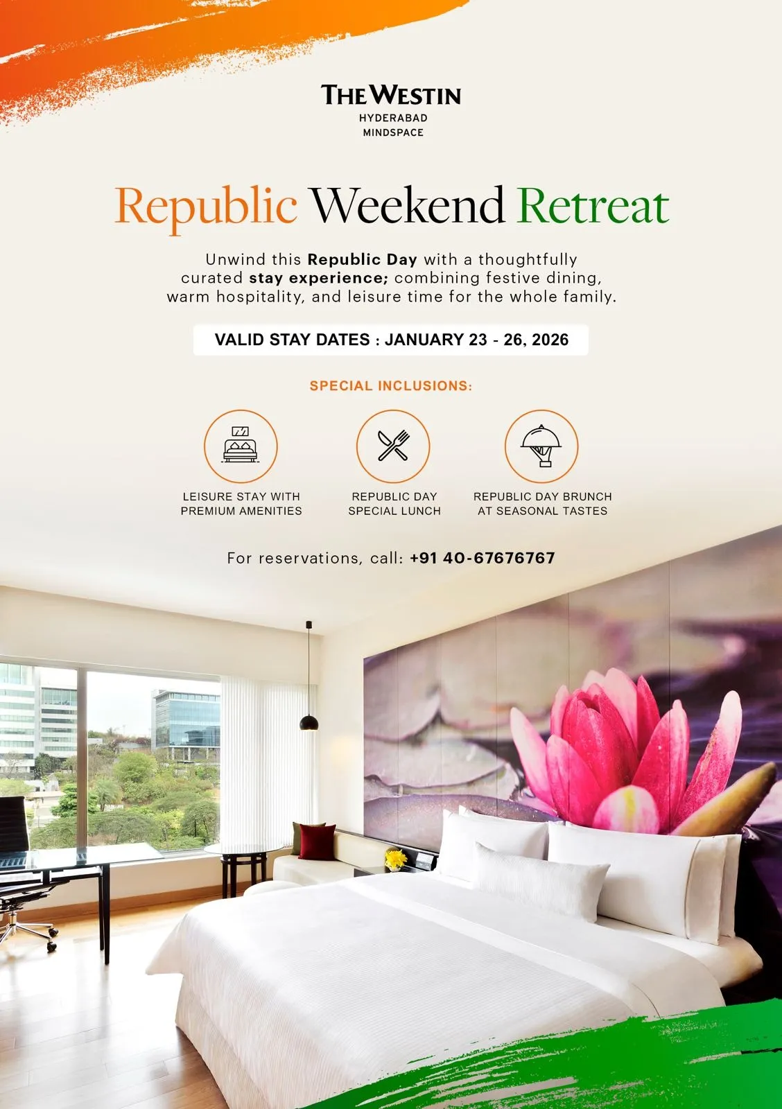 Republic Weekend Retreat, The Westin Hyderabad Mindspace