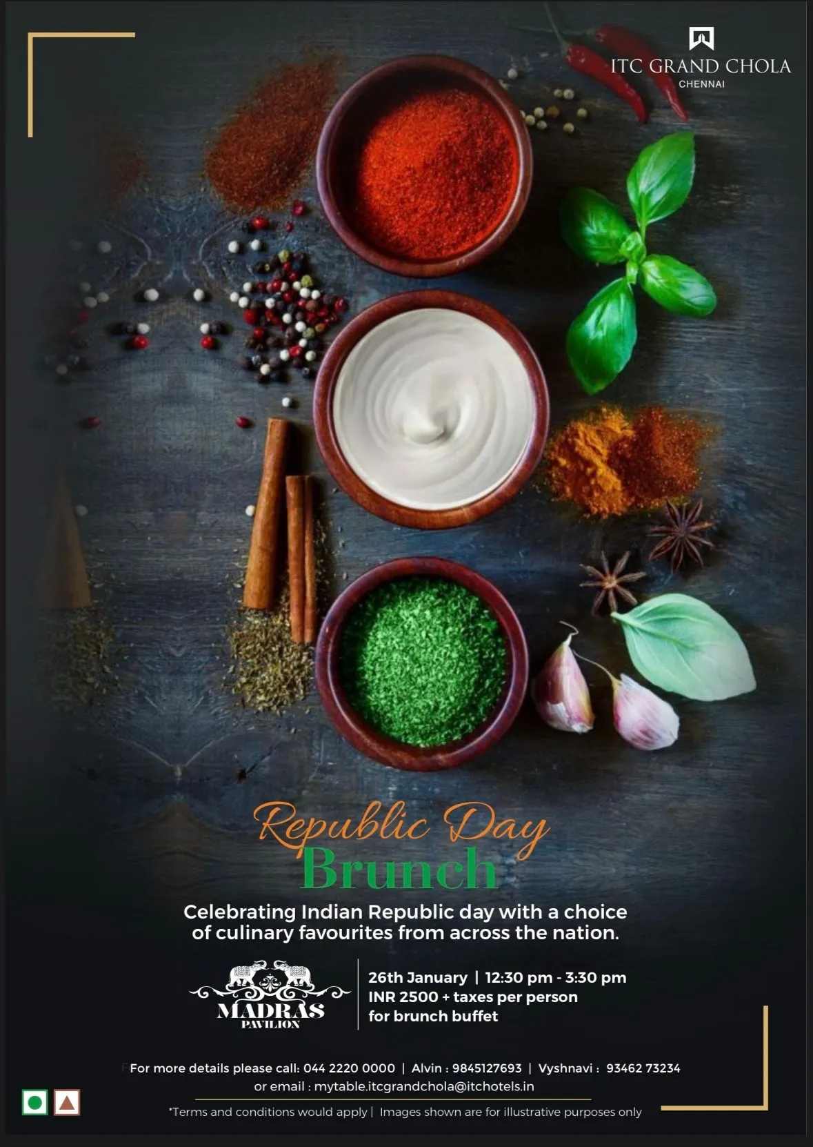 ITC Grand Chola - Republic Day Offering 2026.