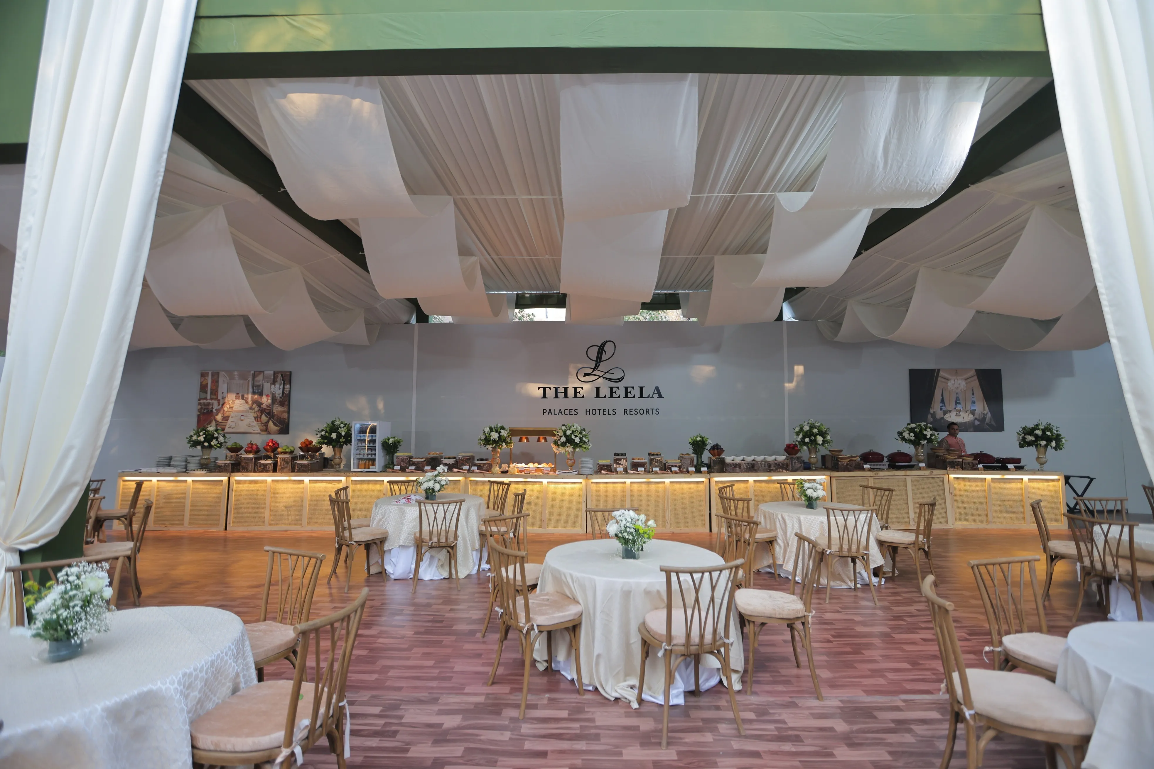 Jaipur Literature Festival - The Author's Lounge at The Leela Palace Jaipur