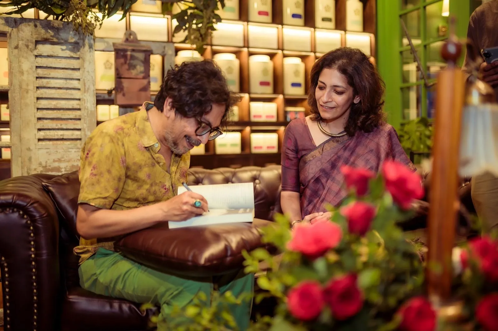 Sarnath Banerjee at Makaibari Bungalow