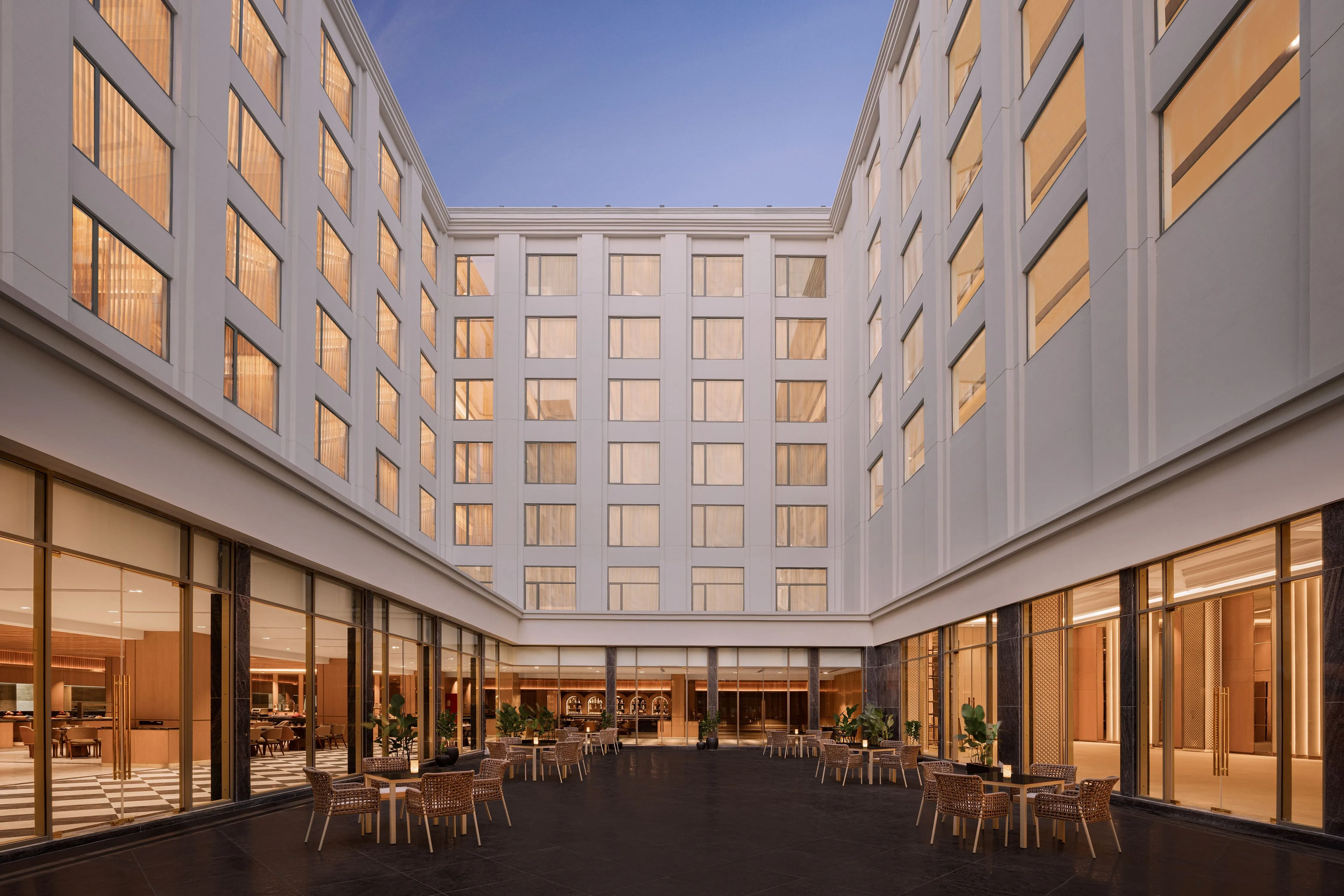 Courtyard at DoubleTree by Hilton Bengaluru Airport