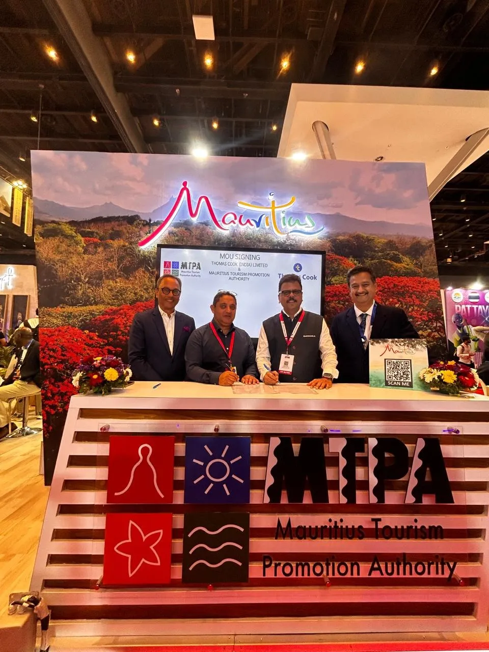 Thomas Cook India & SOTC Travel ink MOU with Mauritius Tourism Promotion Authority